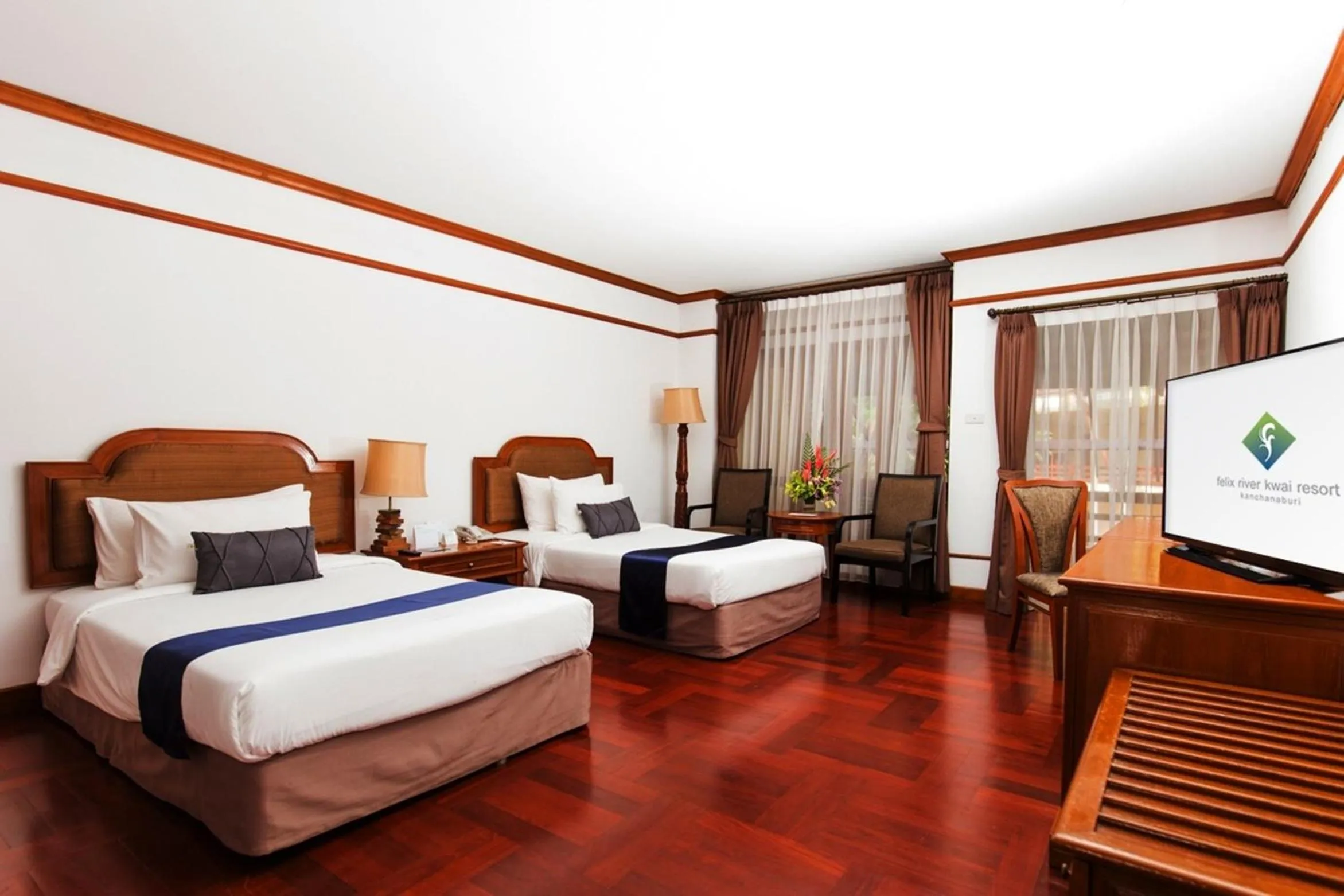 Bed in Felix River Kwai Resort - SHA Plus,Certified