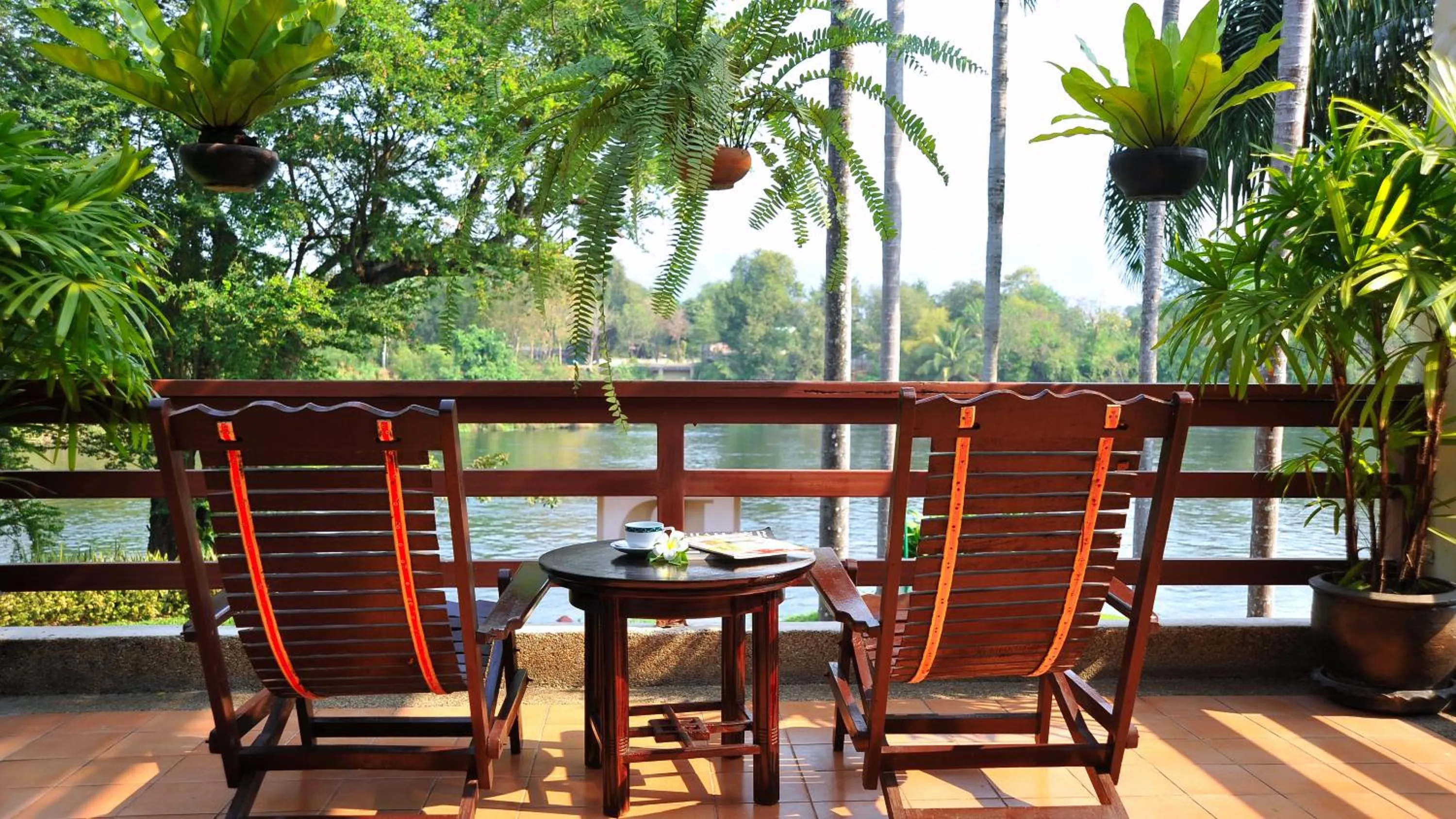 Patio in Felix River Kwai Resort - SHA Plus,Certified