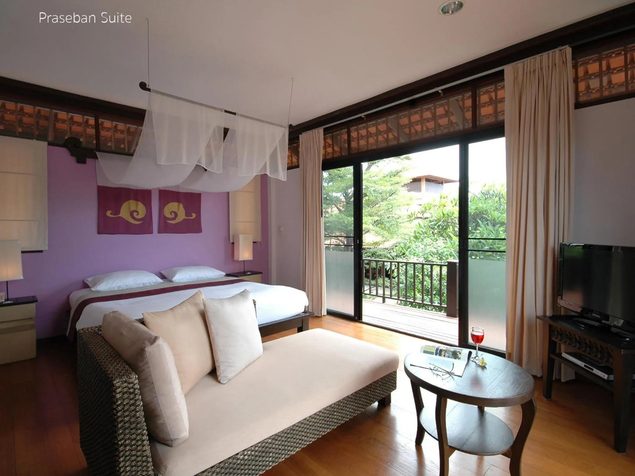Bed in Praseban Resort