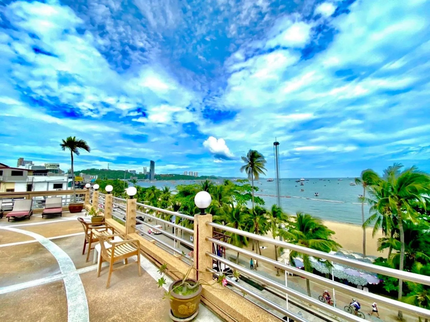 View (from property/room) in AA Hotel Pattaya