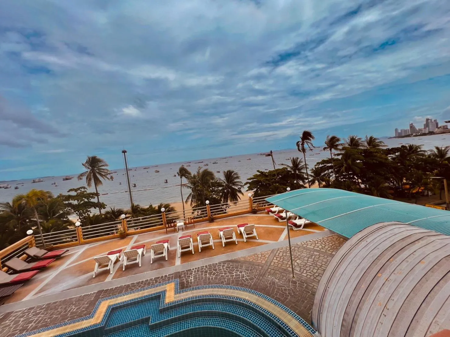 Natural landscape in AA Hotel Pattaya