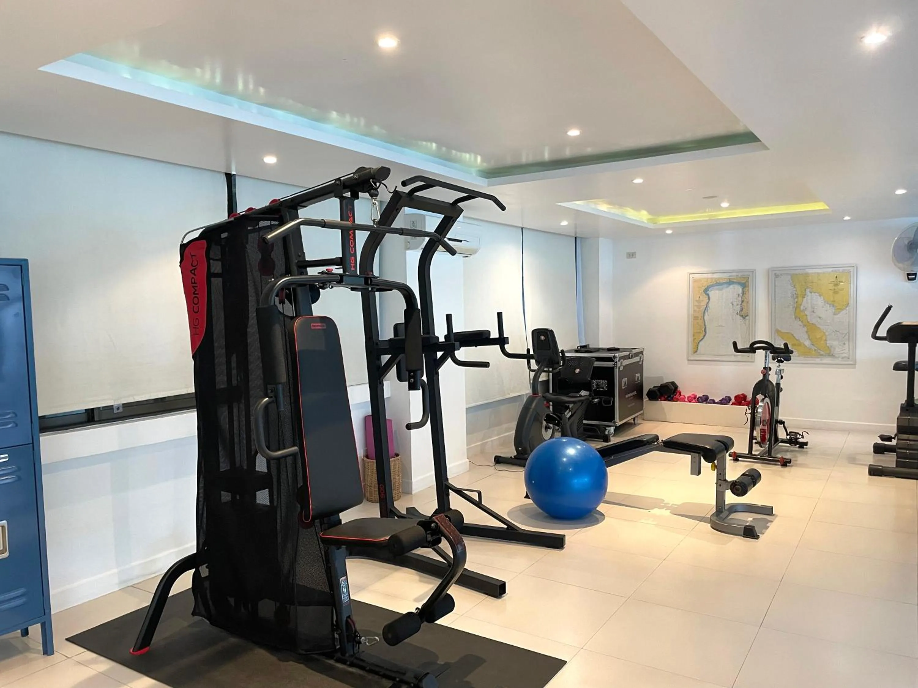 Fitness centre/facilities in Dolphin Bay Beach Resort