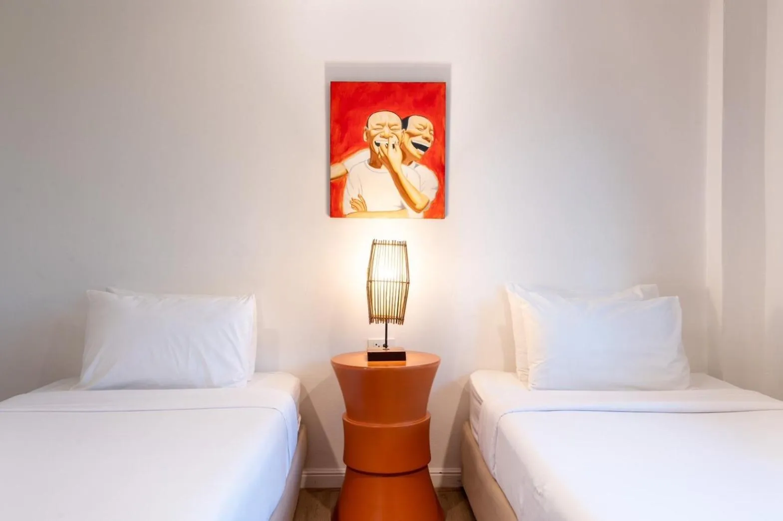 Bed in Dolphin Bay Beach Resort