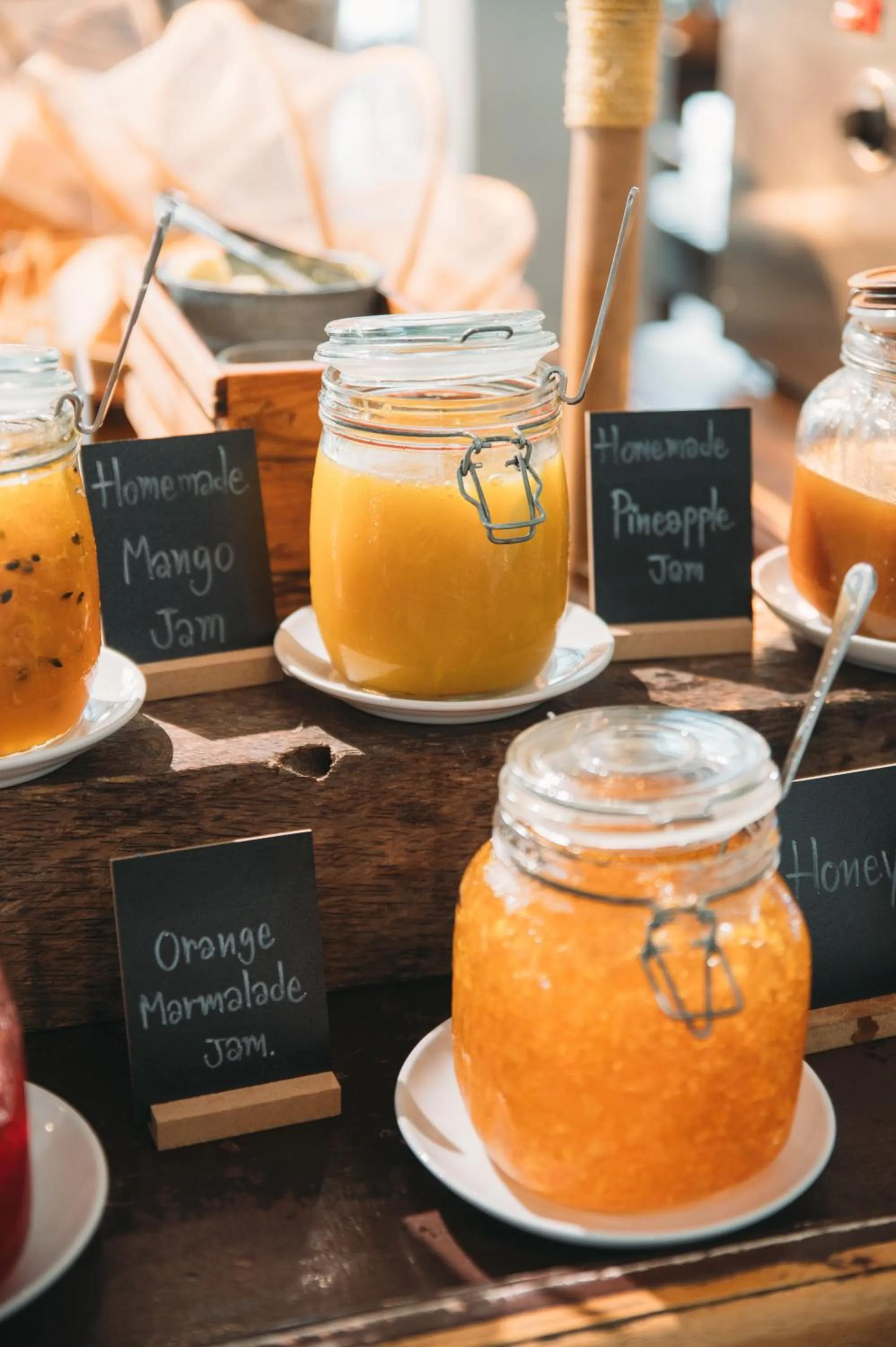 Breakfast in Dolphin Bay Beach Resort