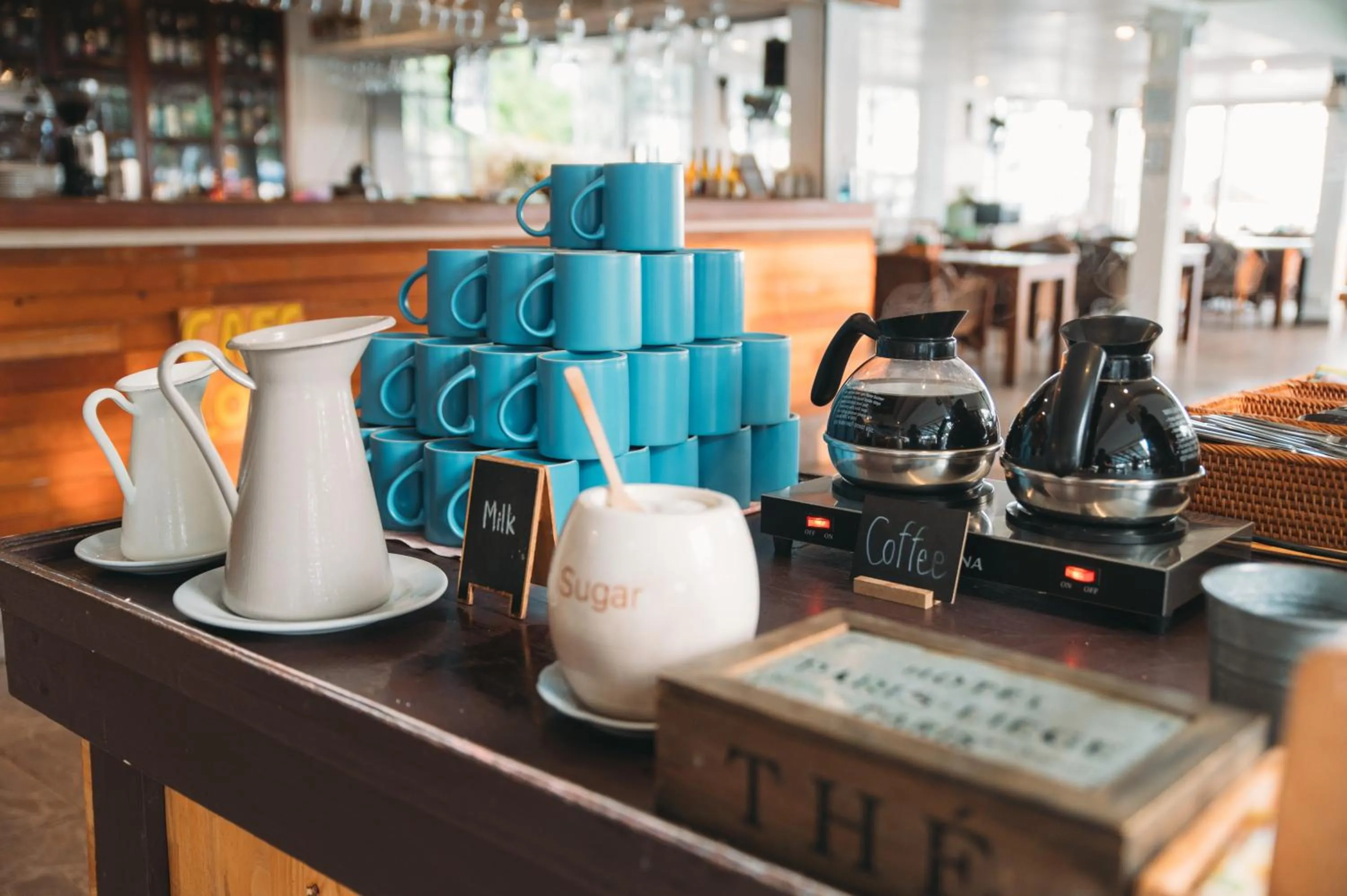 Breakfast in Dolphin Bay Beach Resort
