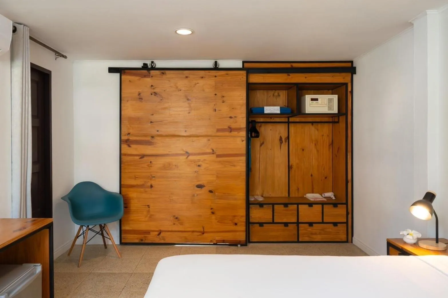 wardrobe, Bed in Dolphin Bay Beach Resort