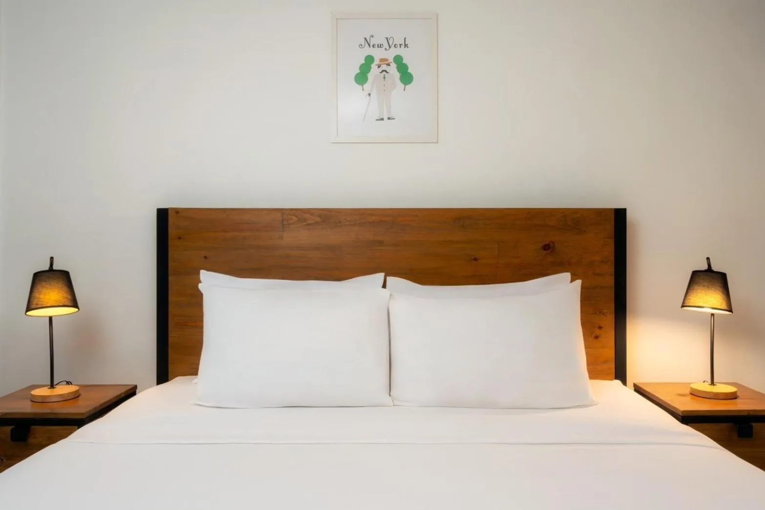 Bed in Dolphin Bay Beach Resort