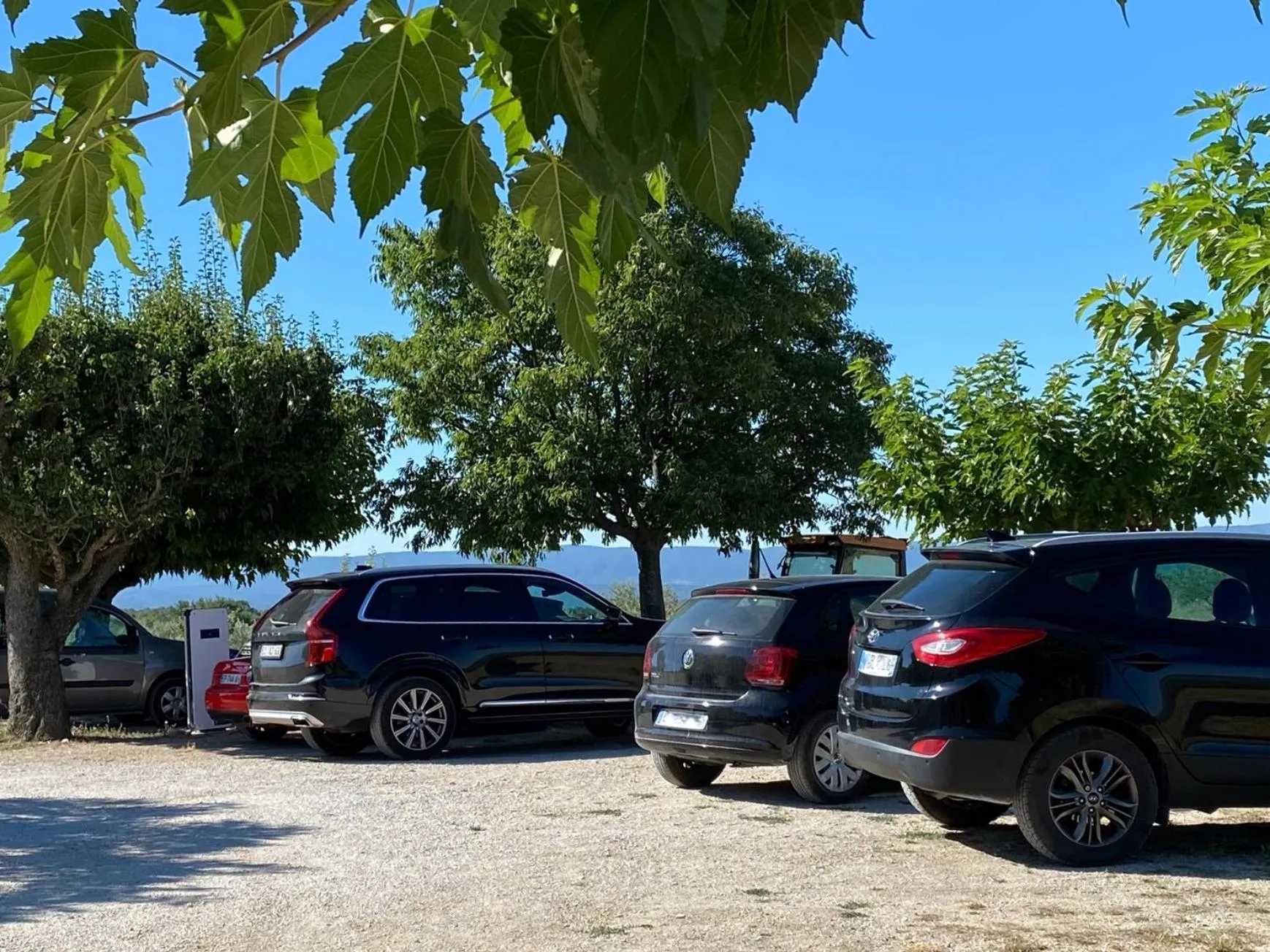 Parking in Mas des Olives