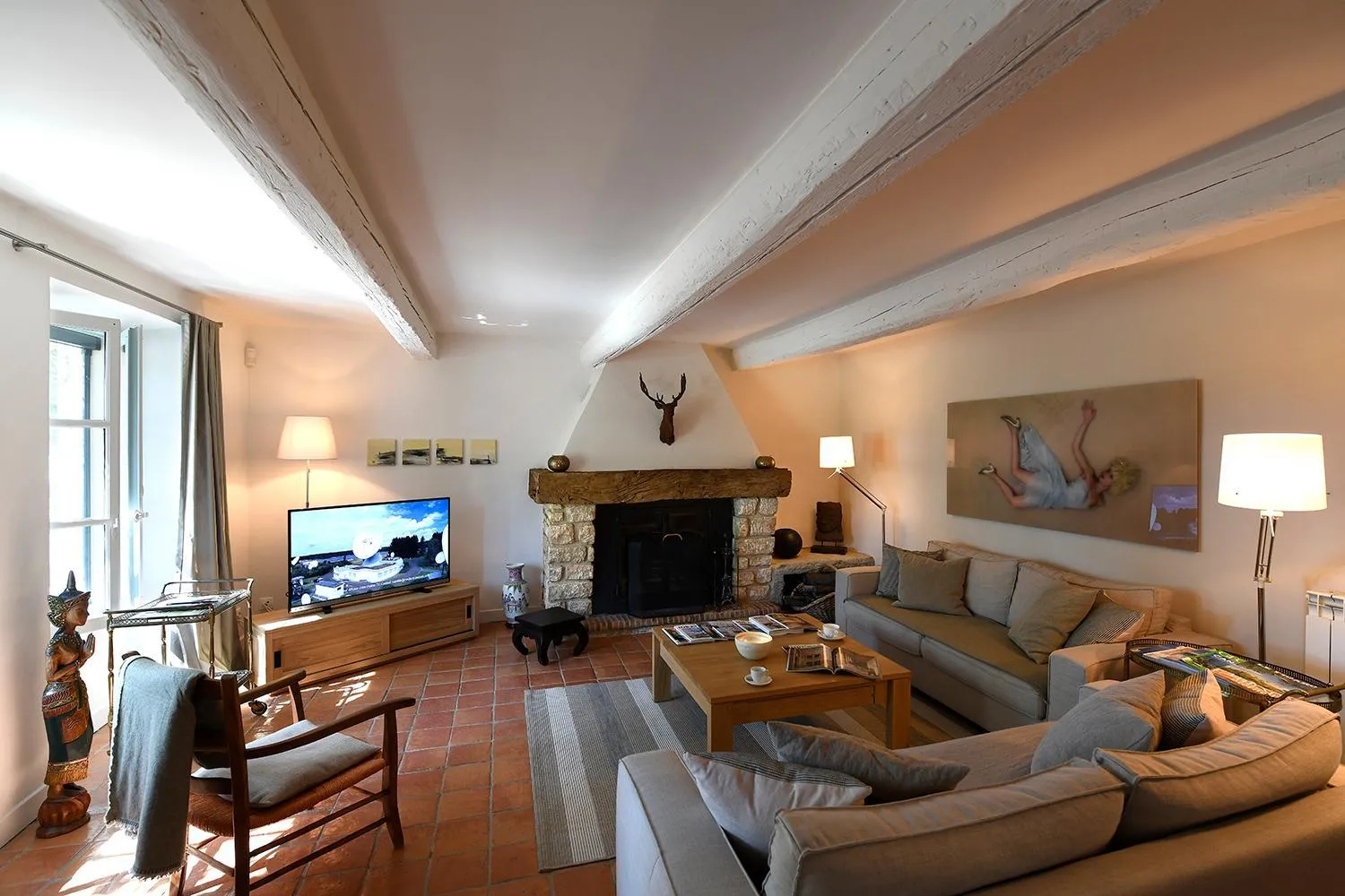 Living room in Mas des Olives