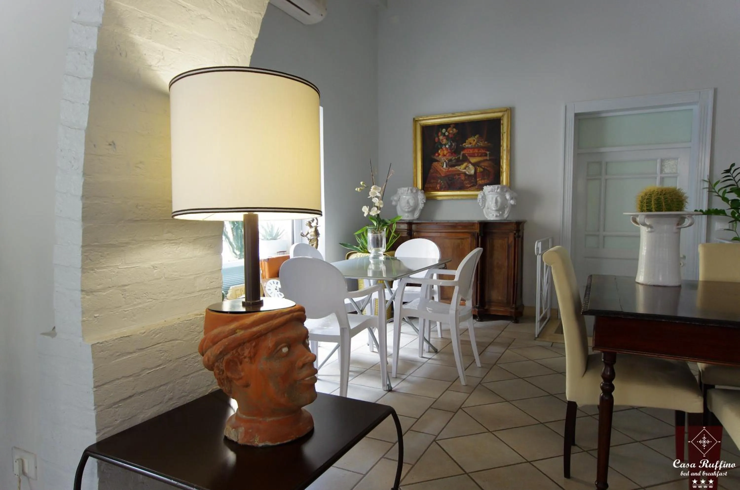 Decorative detail in B&B Casa Ruffino