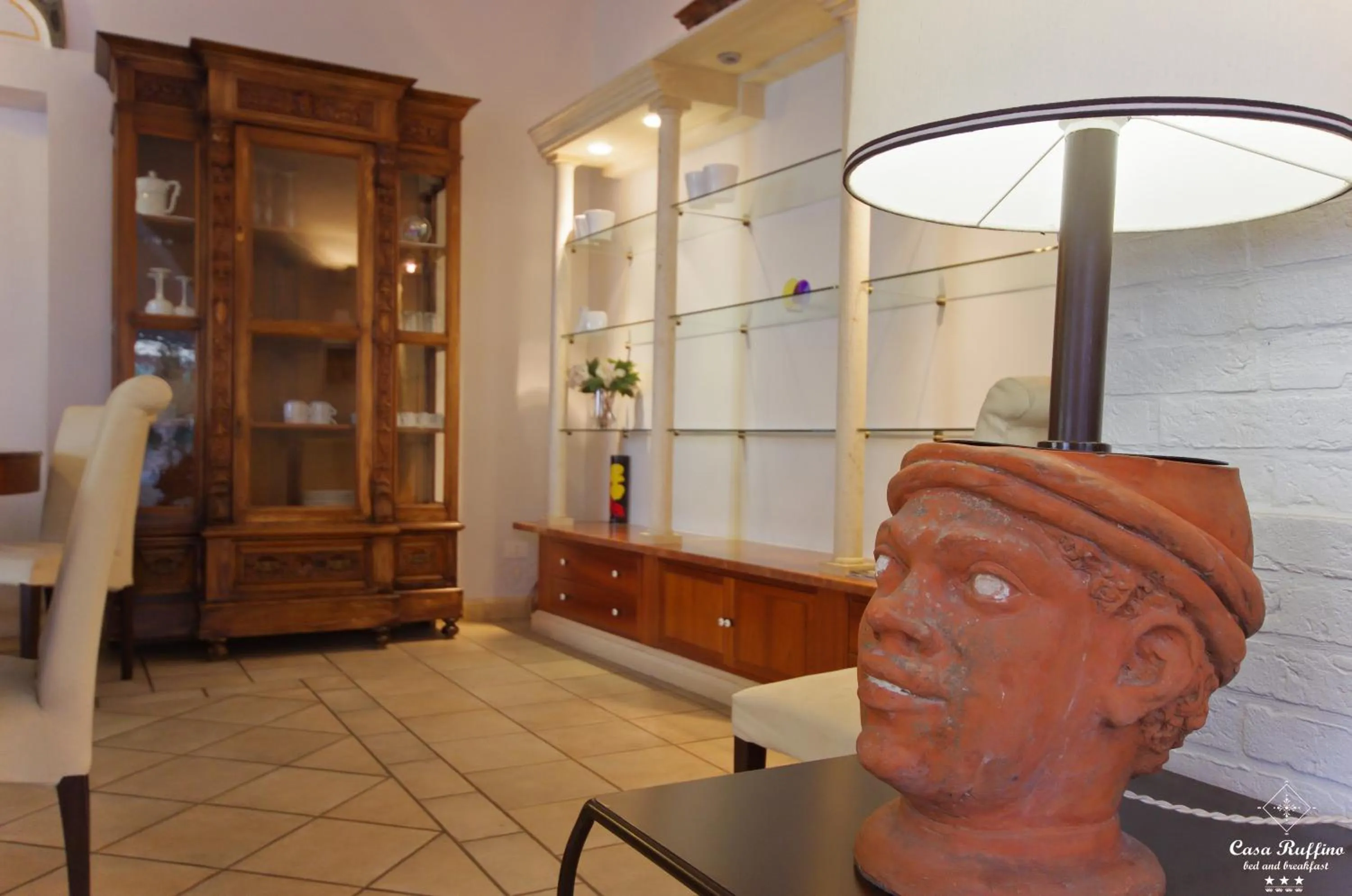 Decorative detail in B&B Casa Ruffino