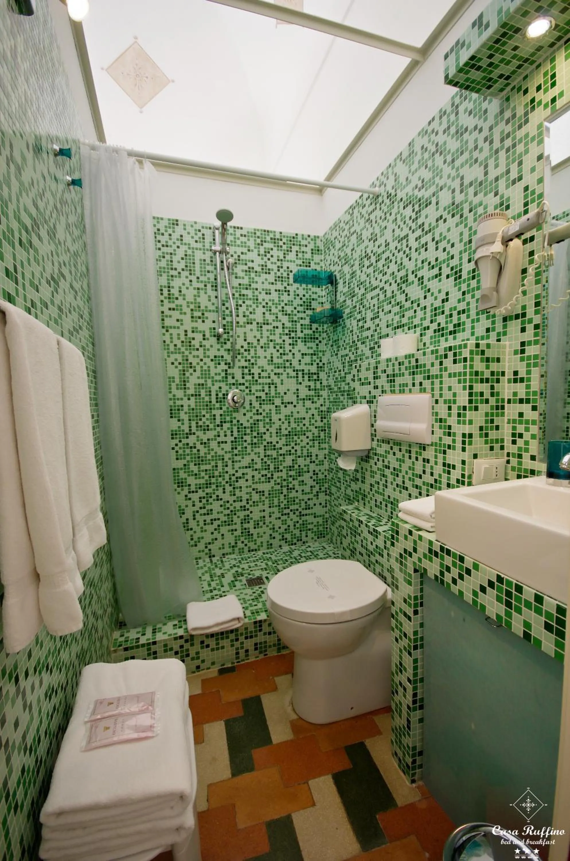 Toilet in B&B Casa Ruffino