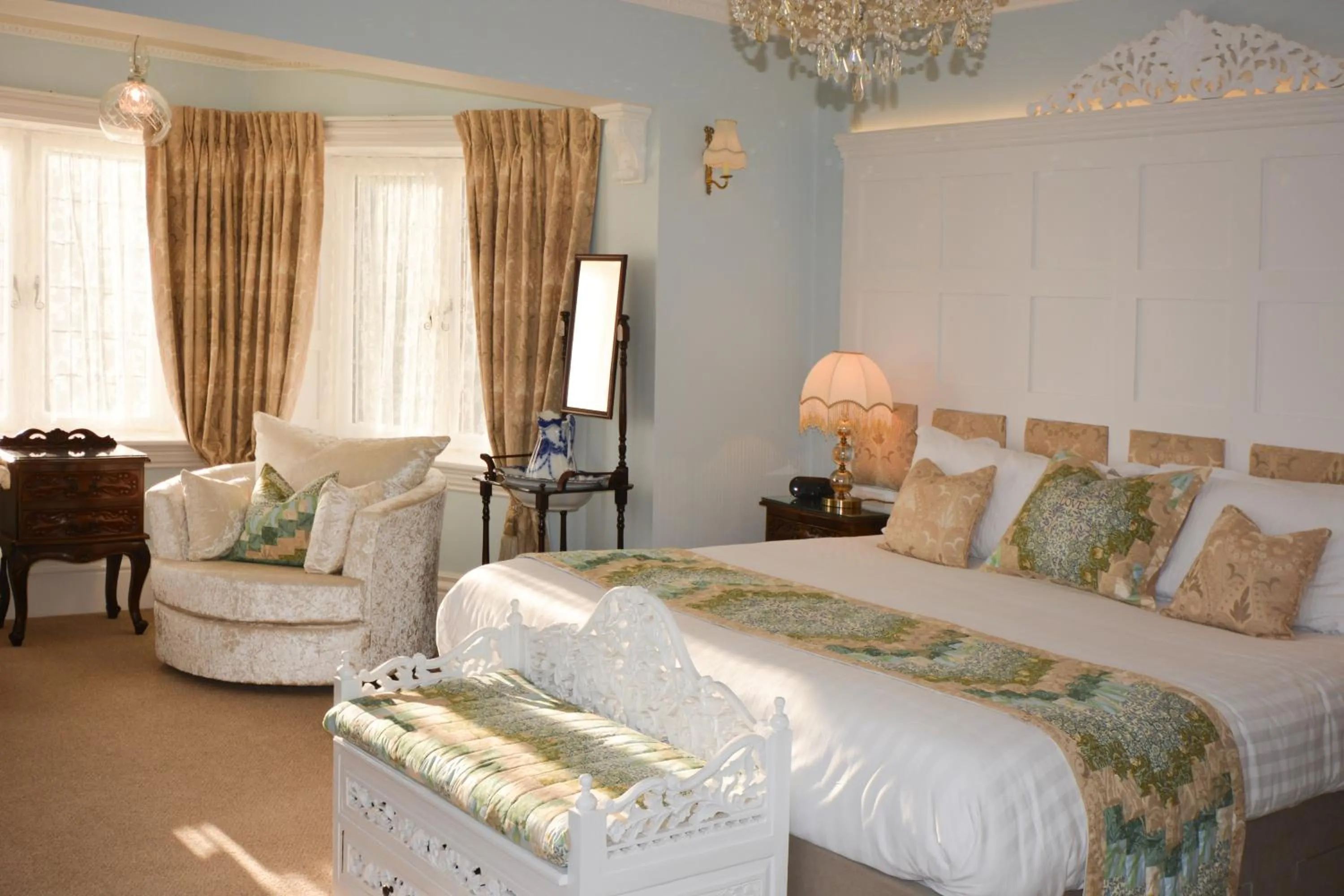 Bedroom, Bed in Haven Hall Hotel