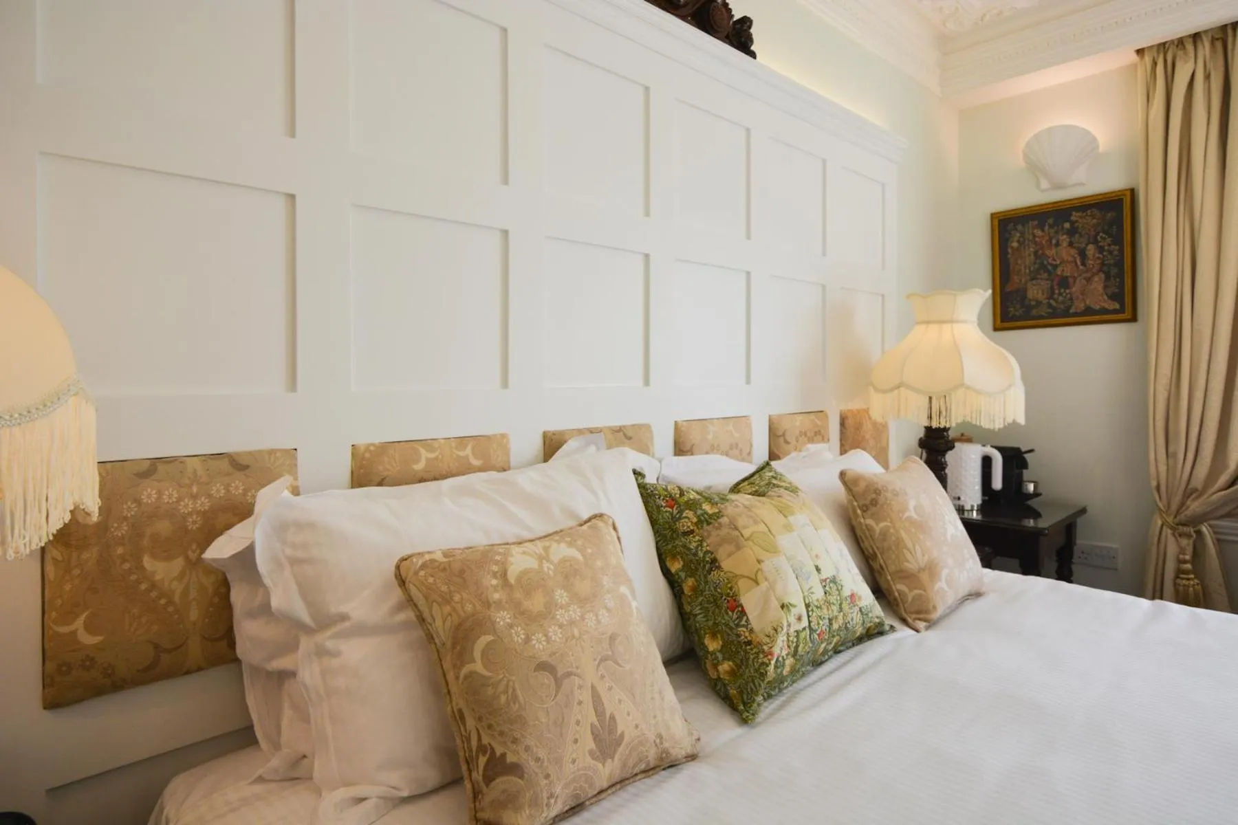 Bed in Haven Hall Hotel