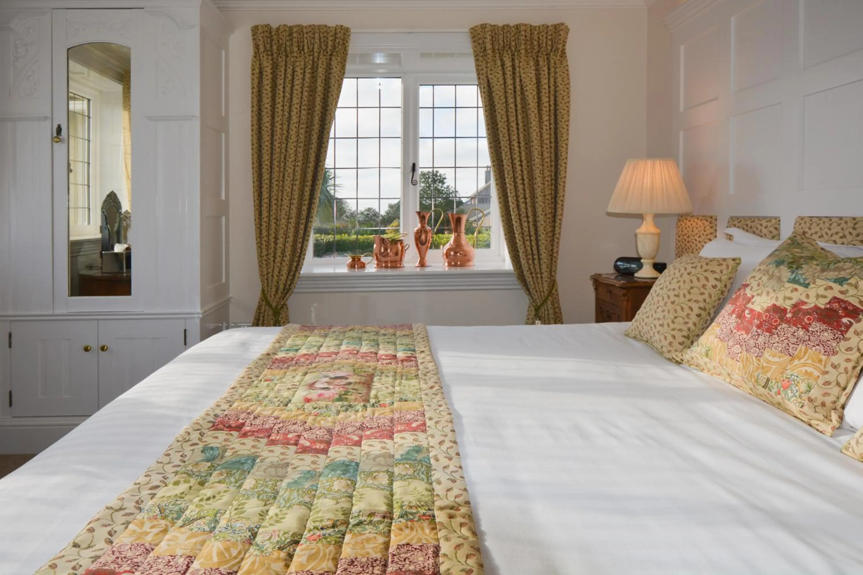 Bed in Haven Hall Hotel