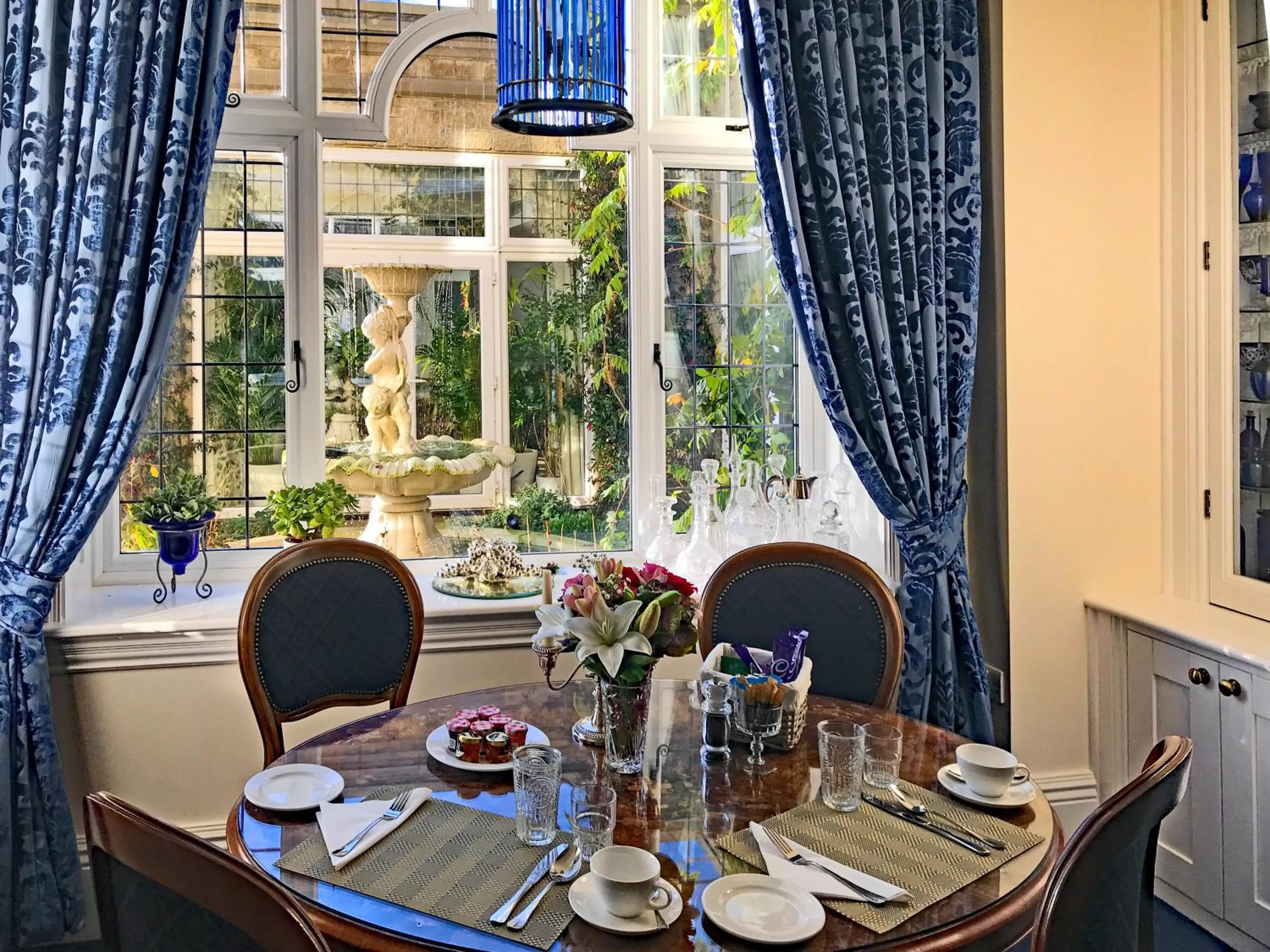Dining area in Haven Hall Hotel