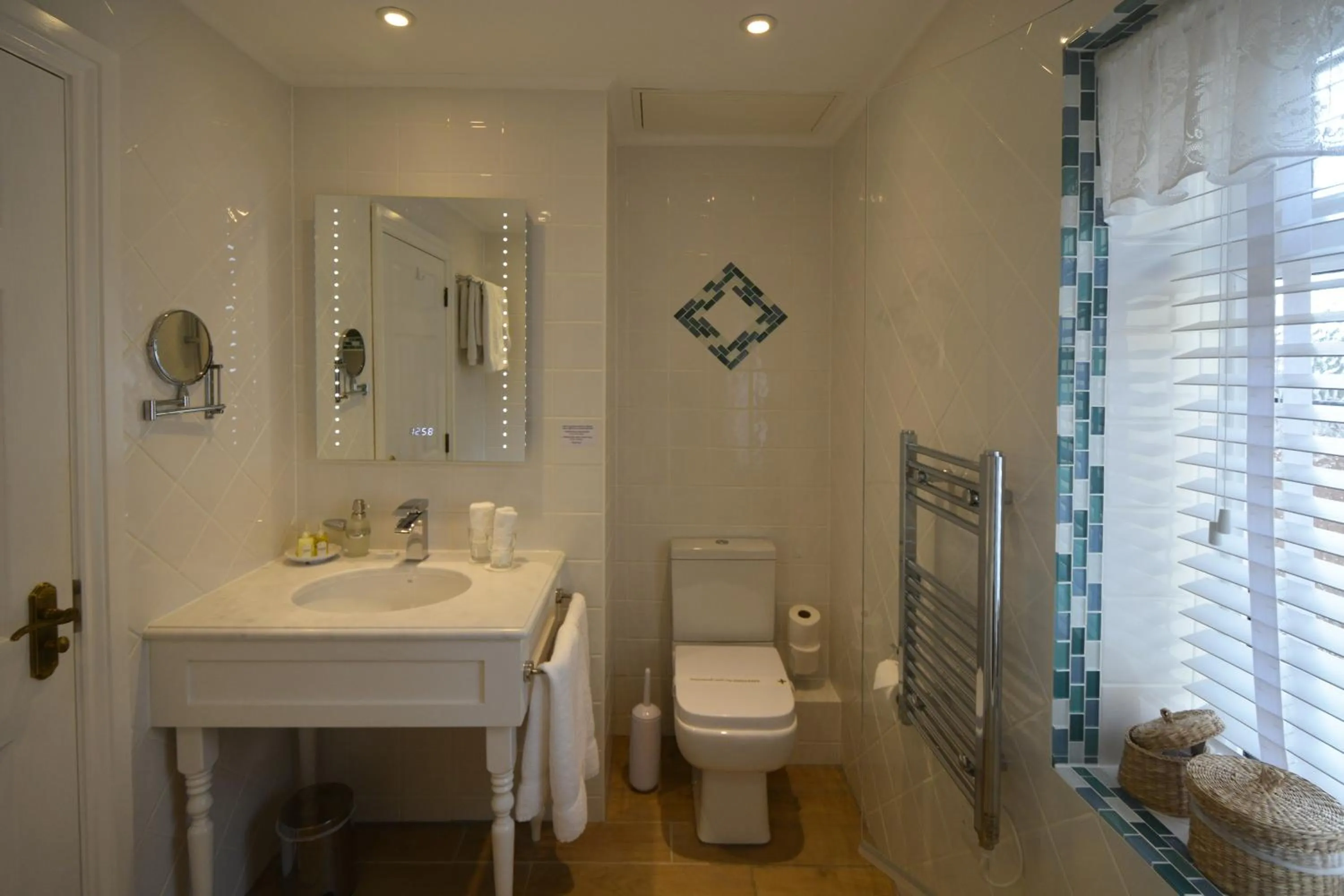 Toilet in Haven Hall Hotel