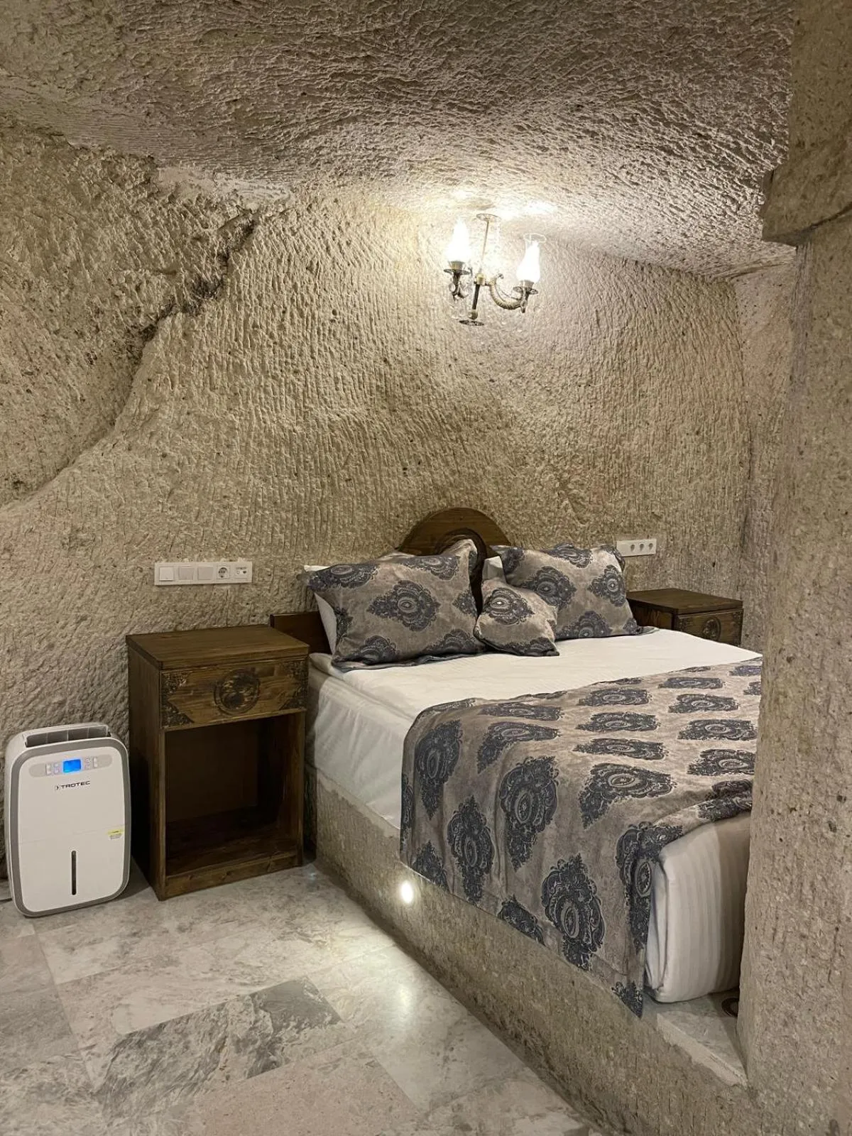 Bed in Cappadocia Empire Cave Hotel
