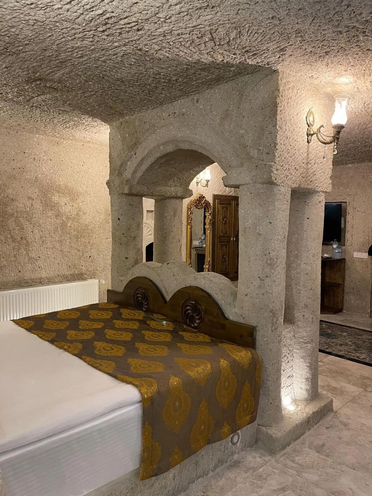 Bed in Cappadocia Empire Cave Hotel