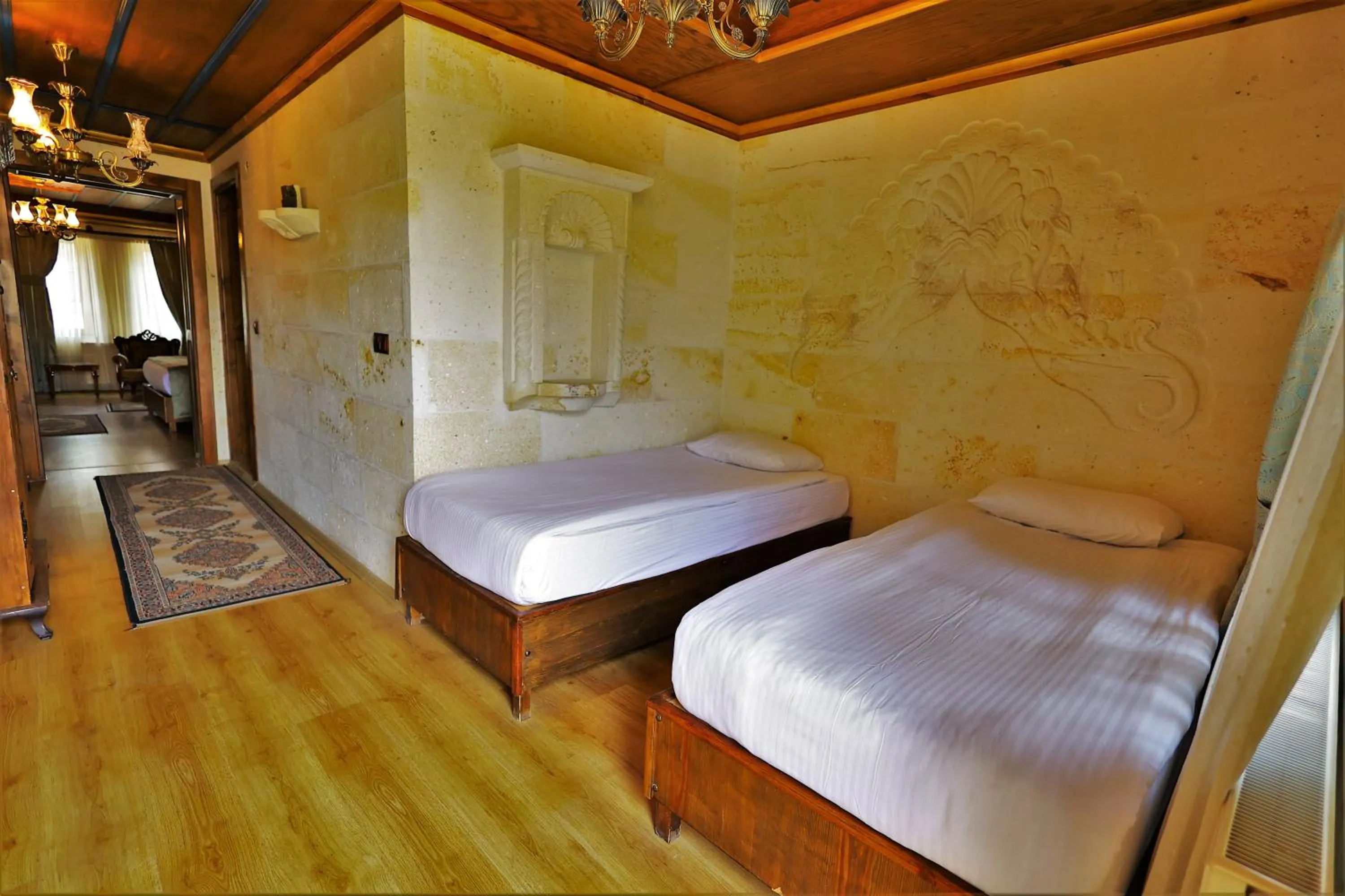 Bed in Cappadocia Empire Cave Hotel
