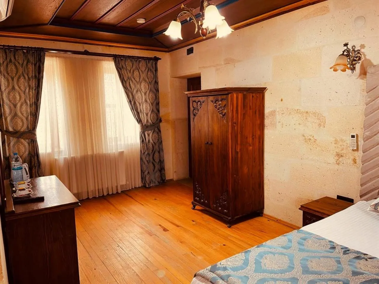 Bed in Cappadocia Empire Cave Hotel