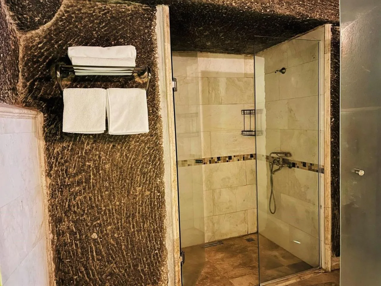 Shower in Cappadocia Empire Cave Hotel