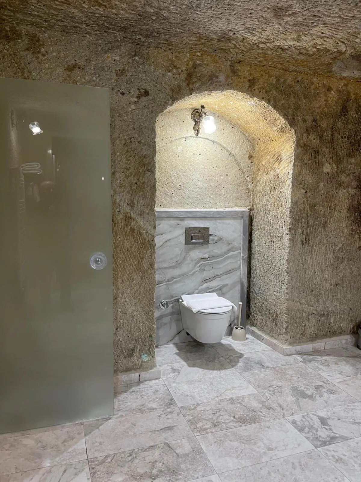 Shower in Cappadocia Empire Cave Hotel