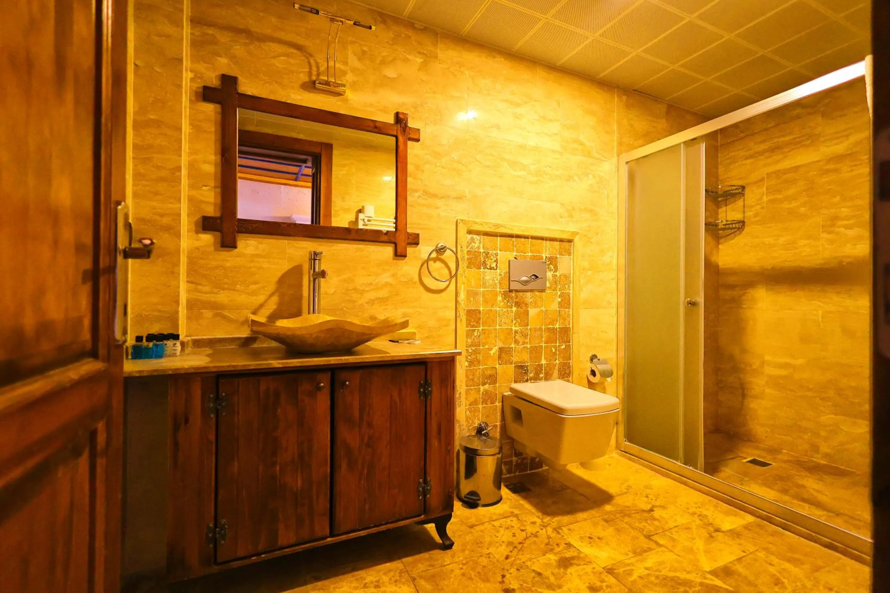 Shower in Cappadocia Empire Cave Hotel