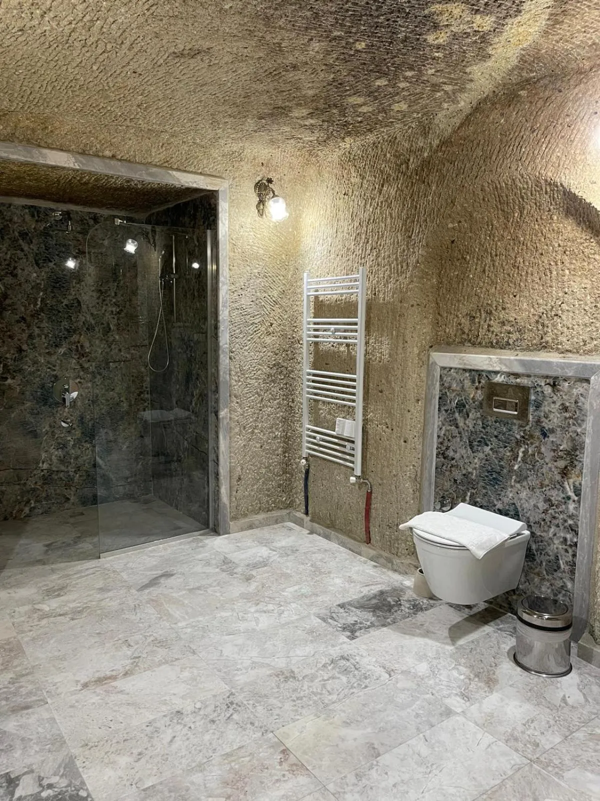 Shower in Cappadocia Empire Cave Hotel