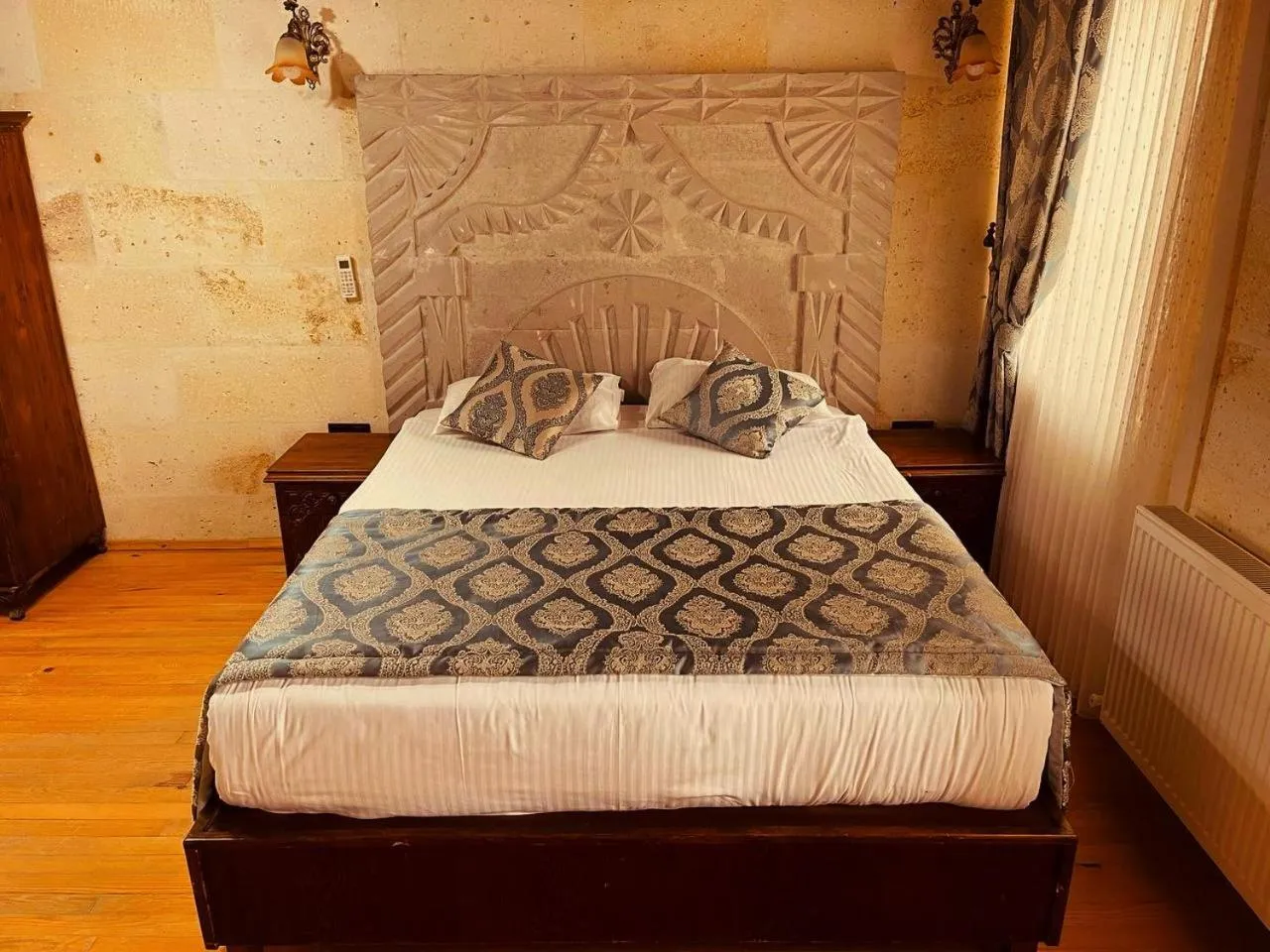 Bed in Cappadocia Empire Cave Hotel