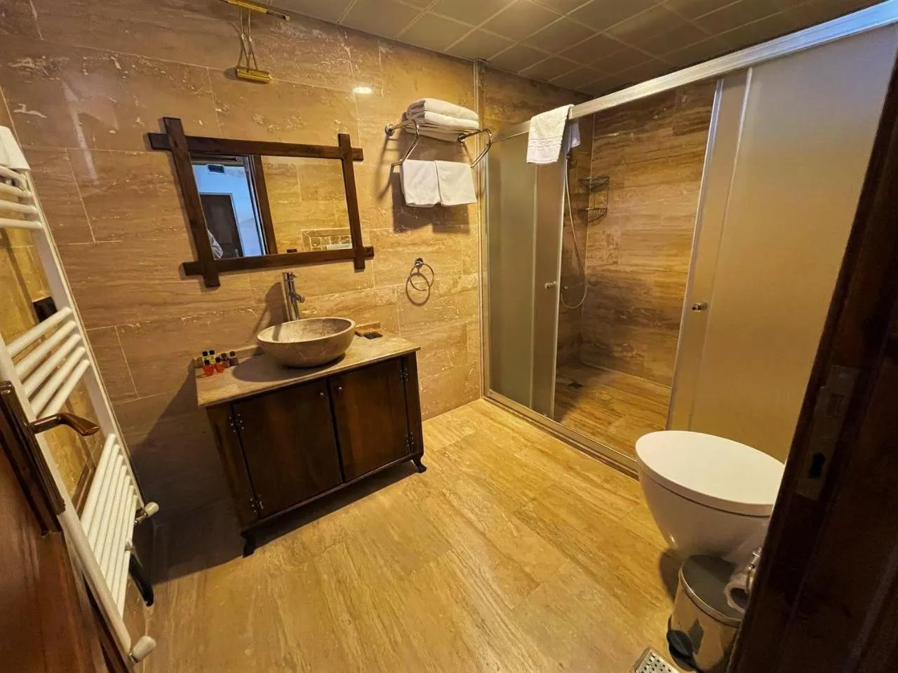 Shower in Cappadocia Empire Cave Hotel