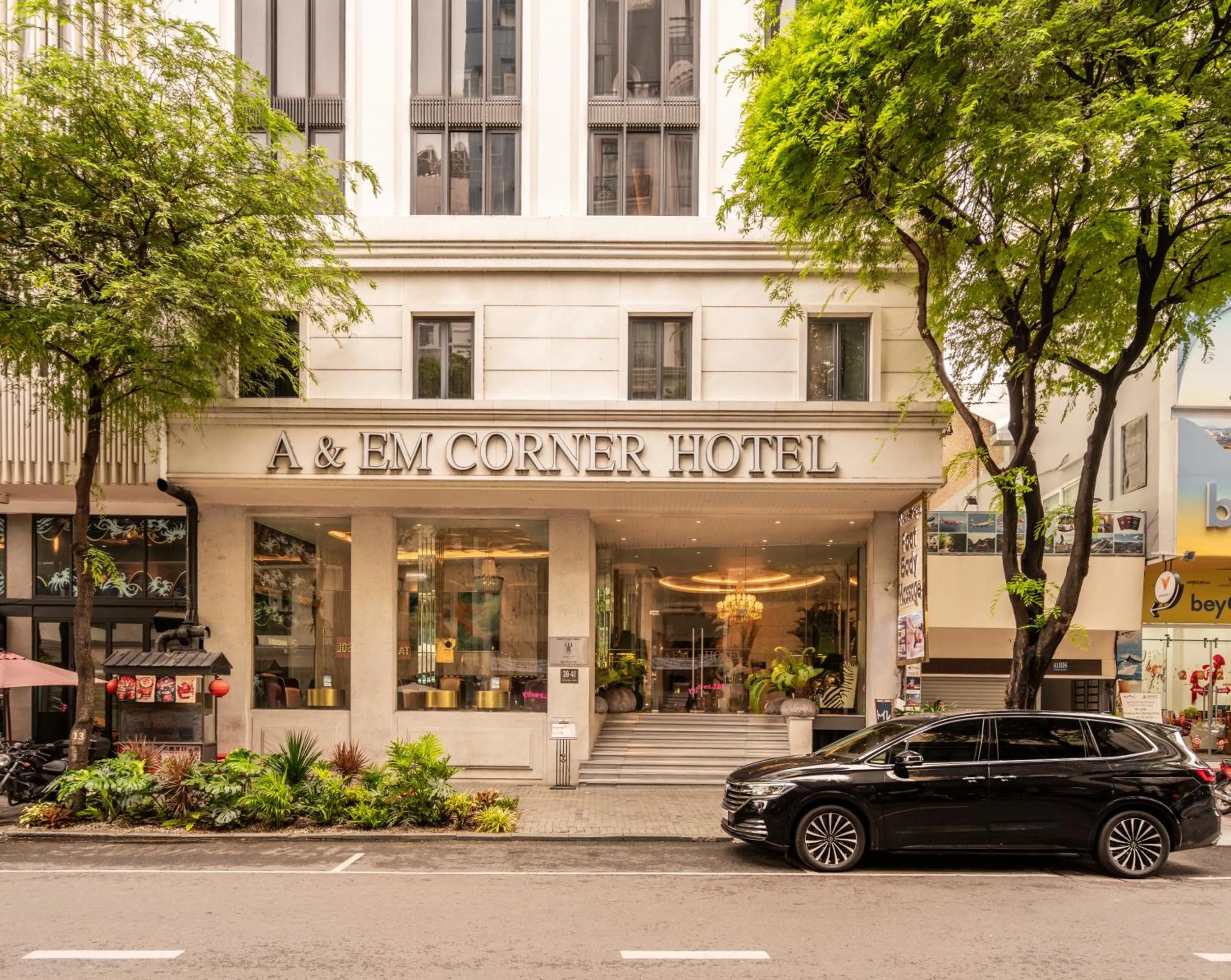 Property building in A&EM Saigon Hotel