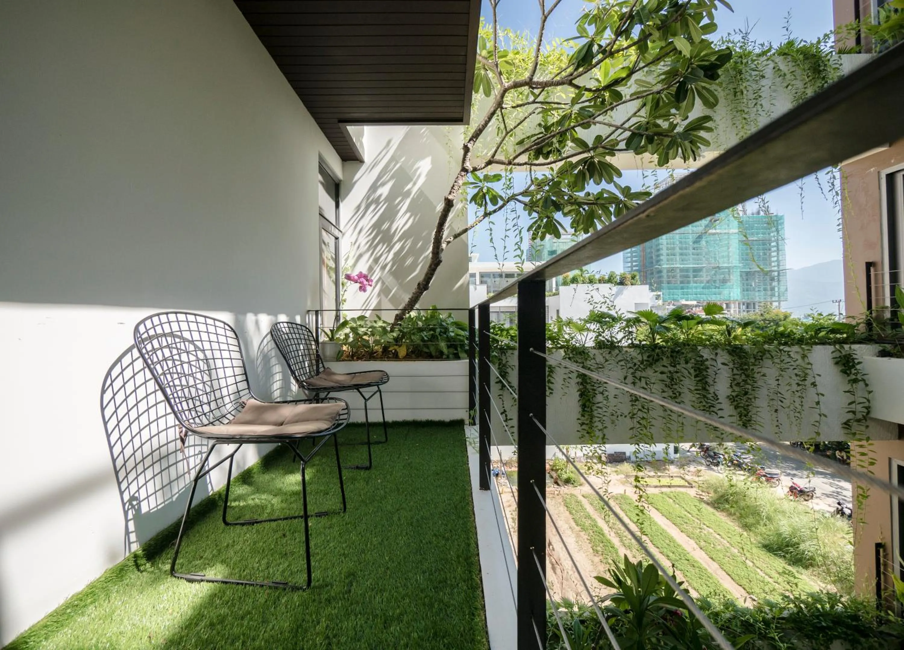 Balcony/Terrace in John Boutique Villa
