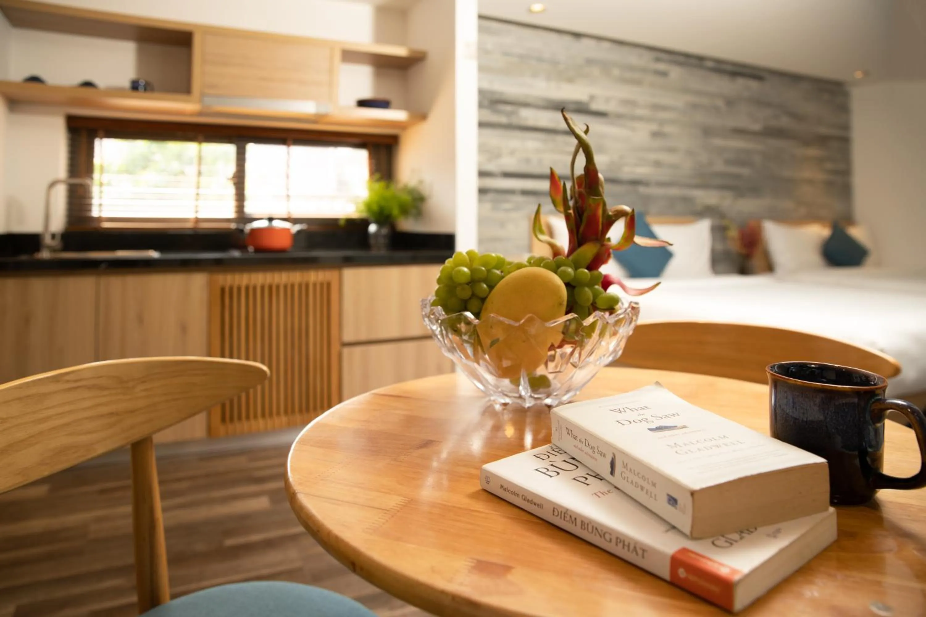 Kitchen or kitchenette in John Boutique Villa