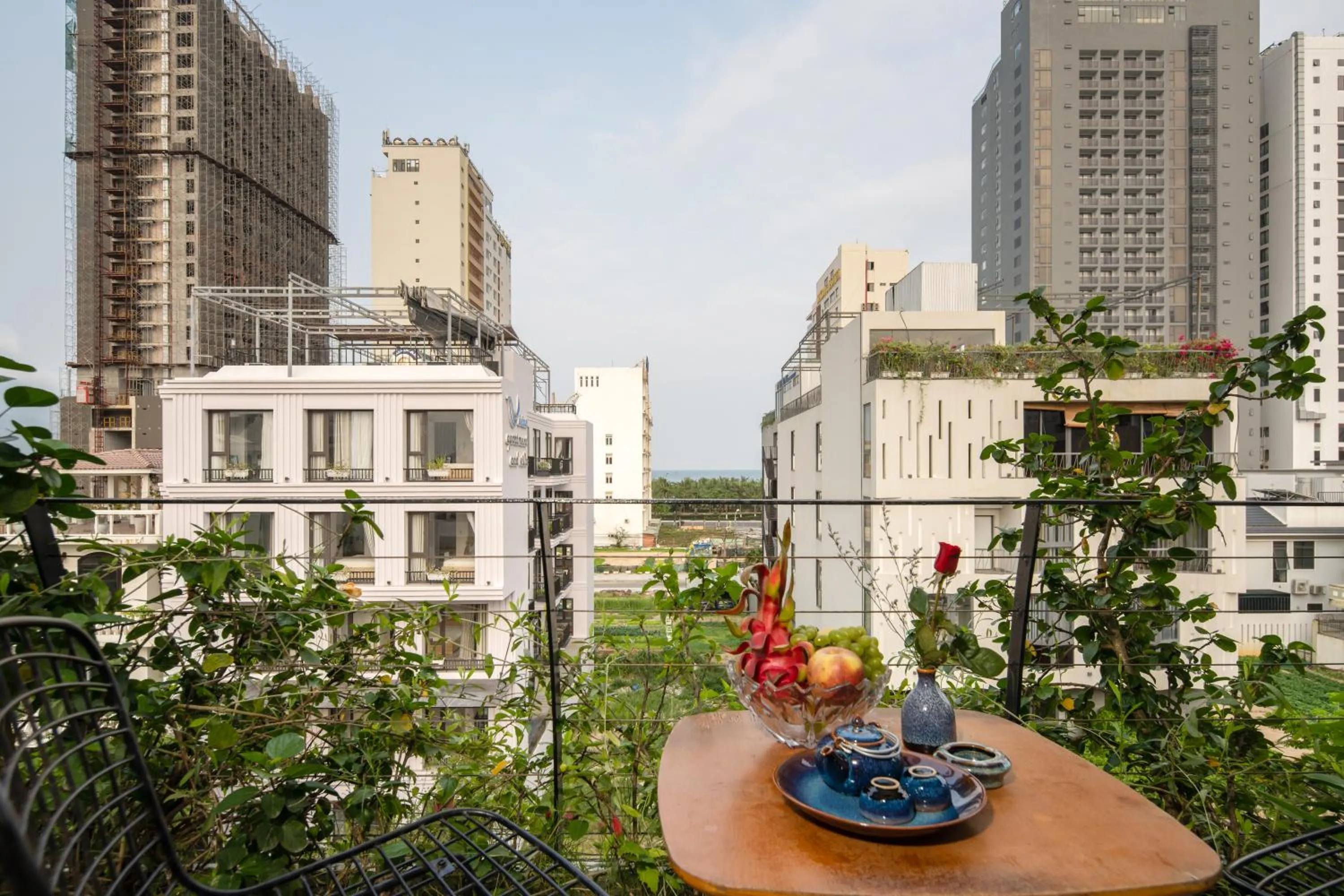 Balcony/Terrace in John Boutique Villa