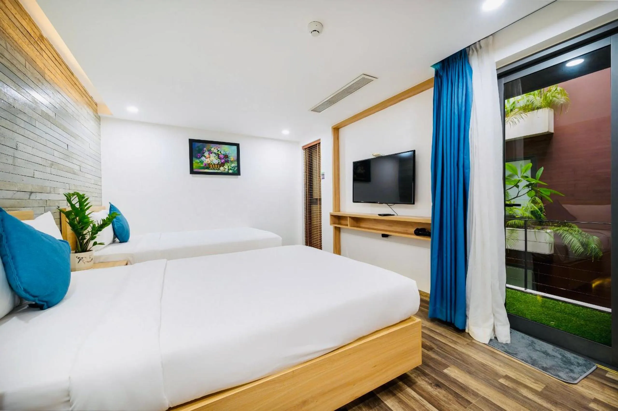 Bed in John Boutique Villa