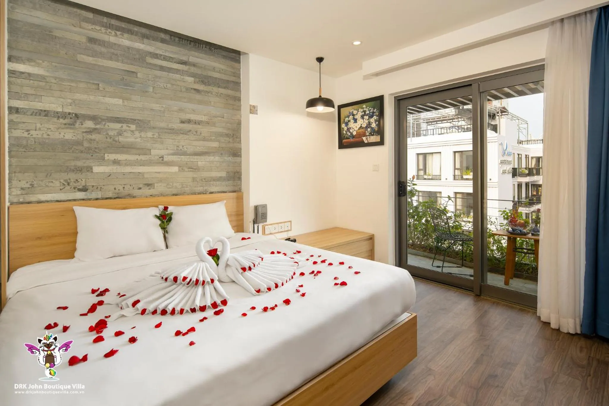 Bedroom, Bed in John Boutique Villa