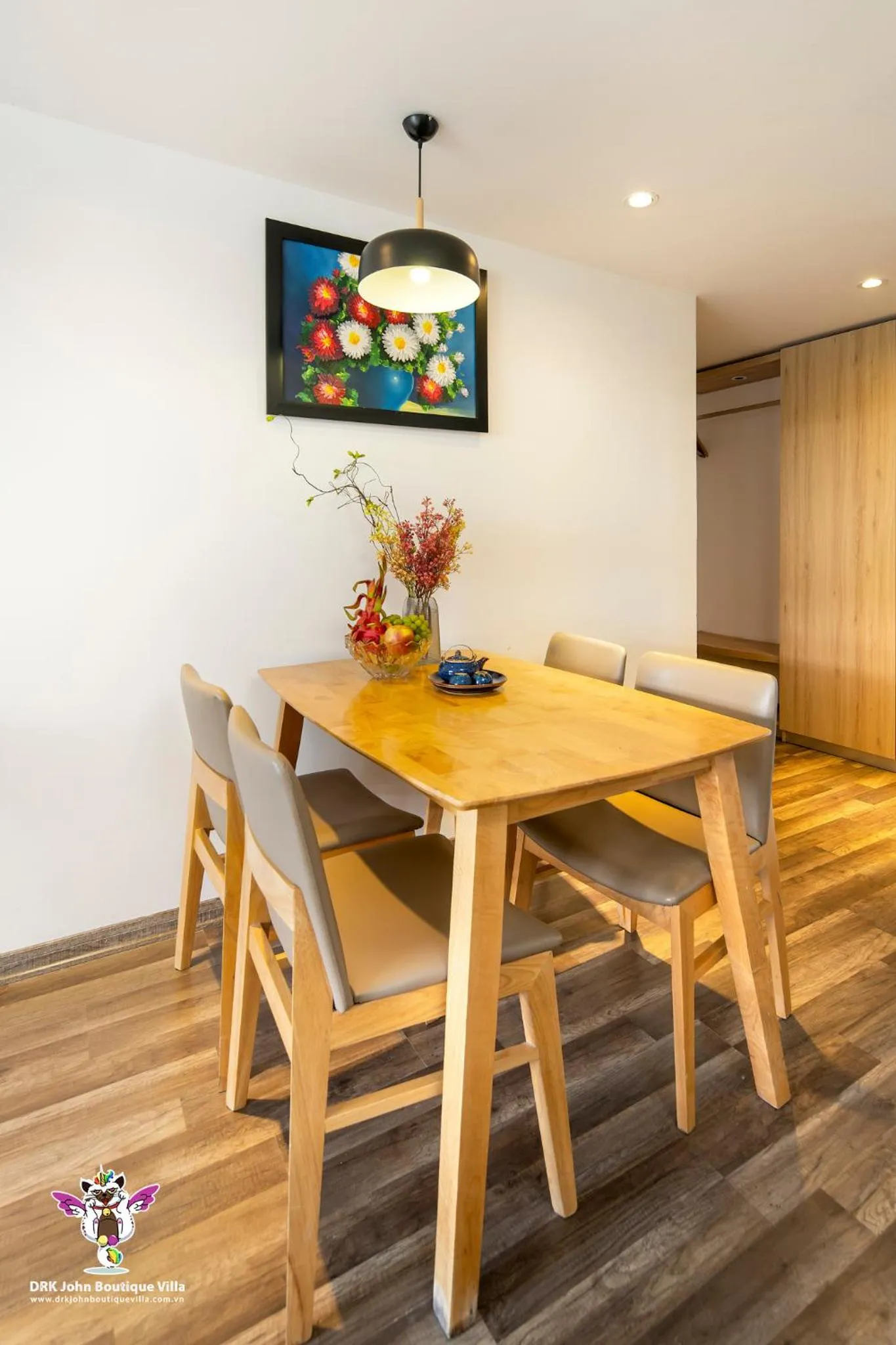 Dining area in John Boutique Villa