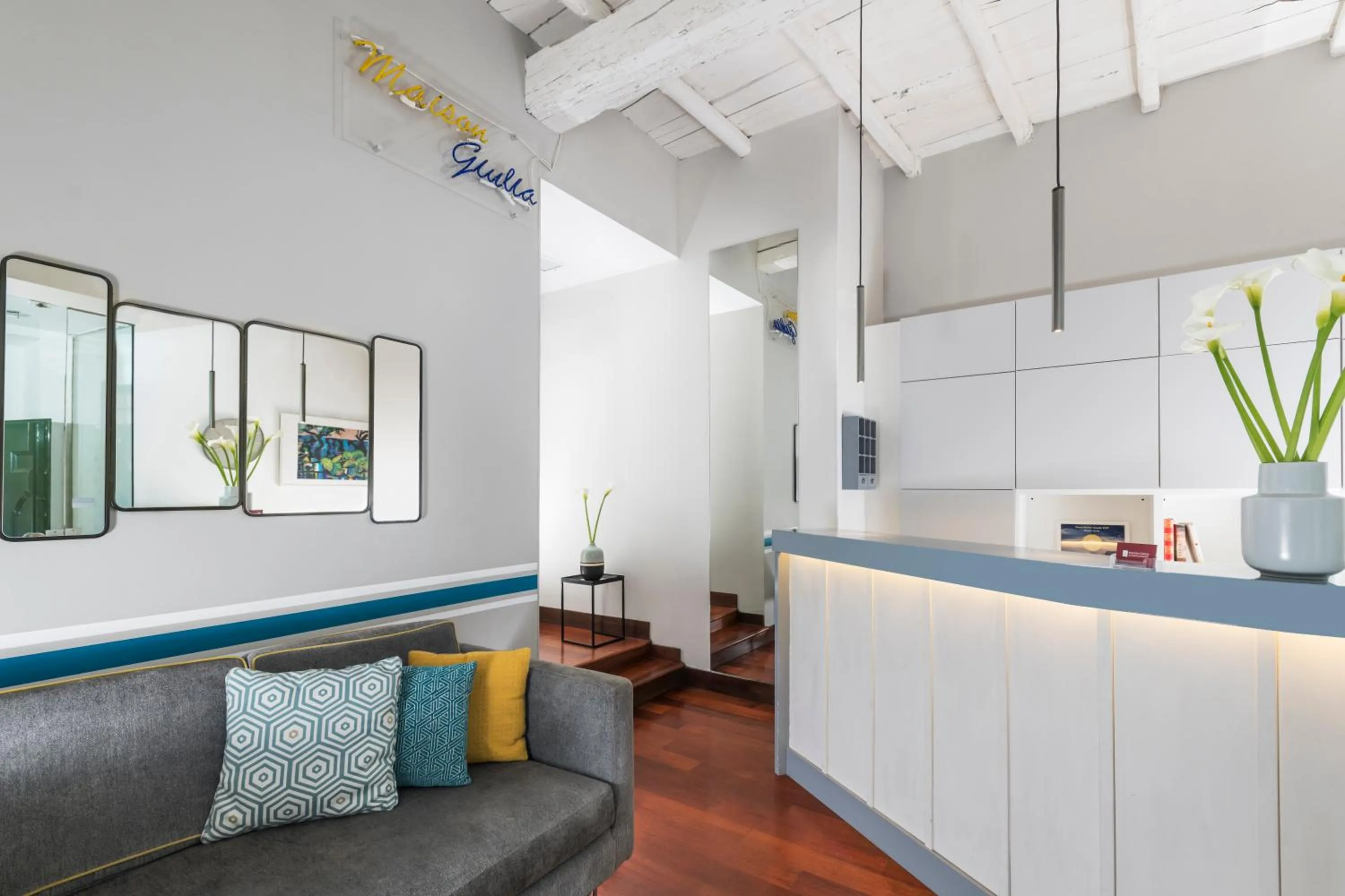 Lobby or reception in Maison Giulia by Hili