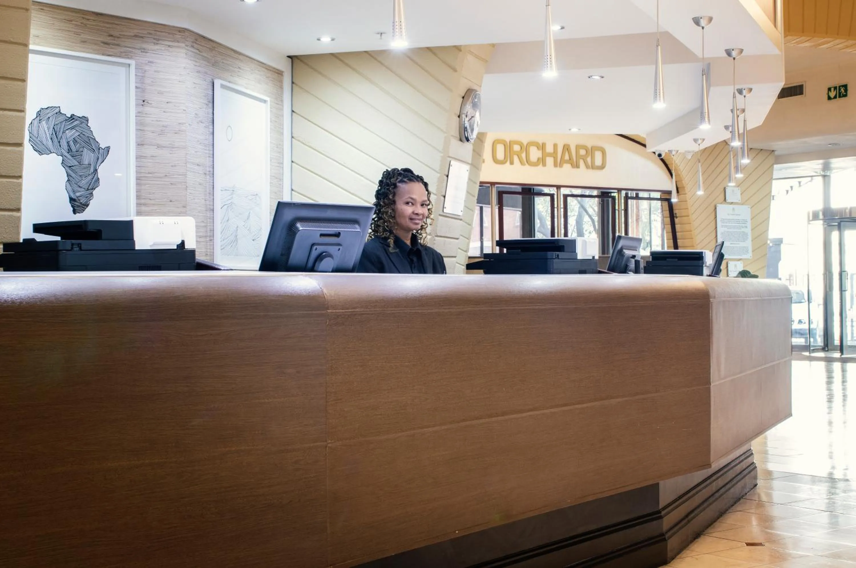 Lobby or reception in The Parktonian All Suite Hotel