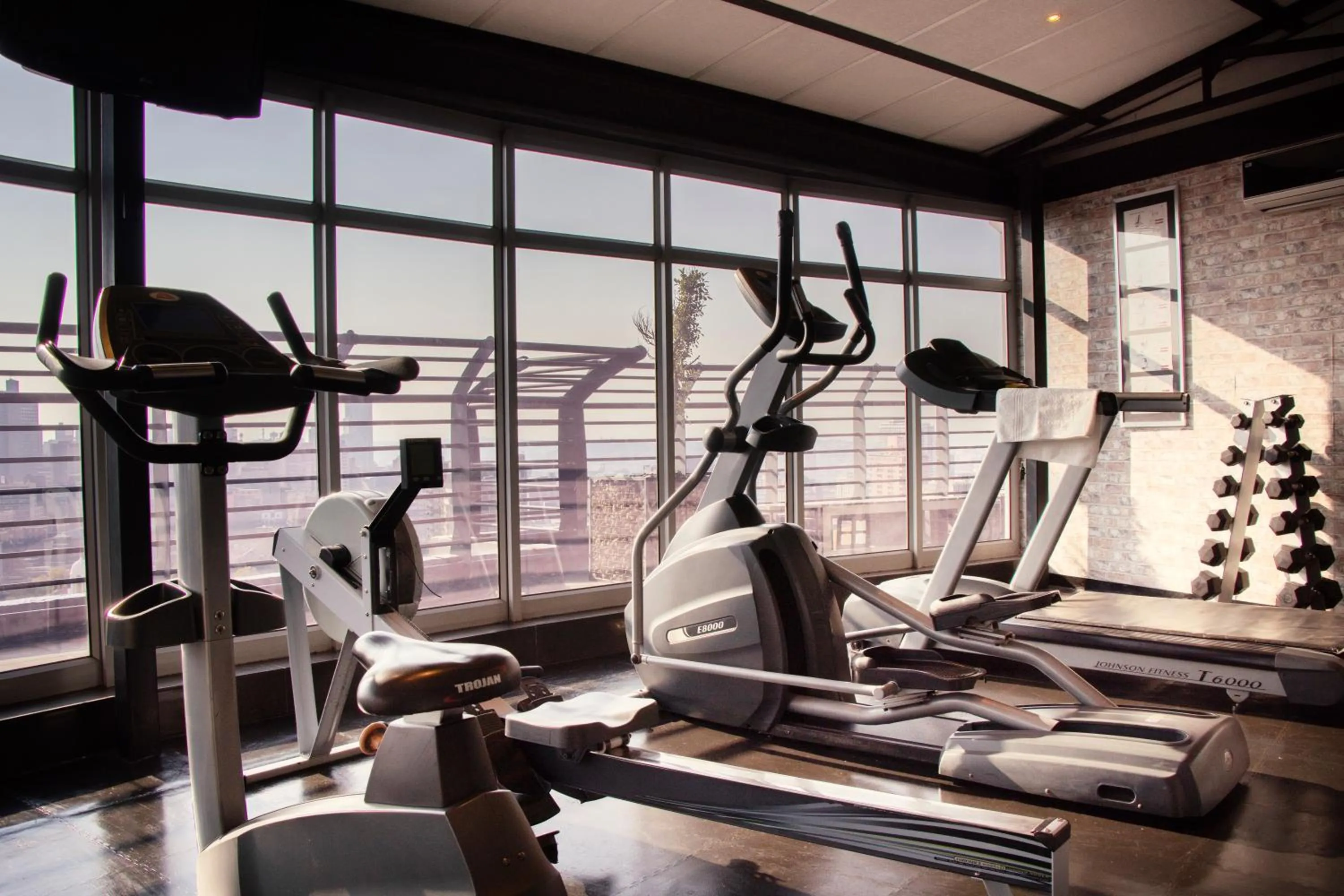 Fitness centre/facilities in The Parktonian All Suite Hotel