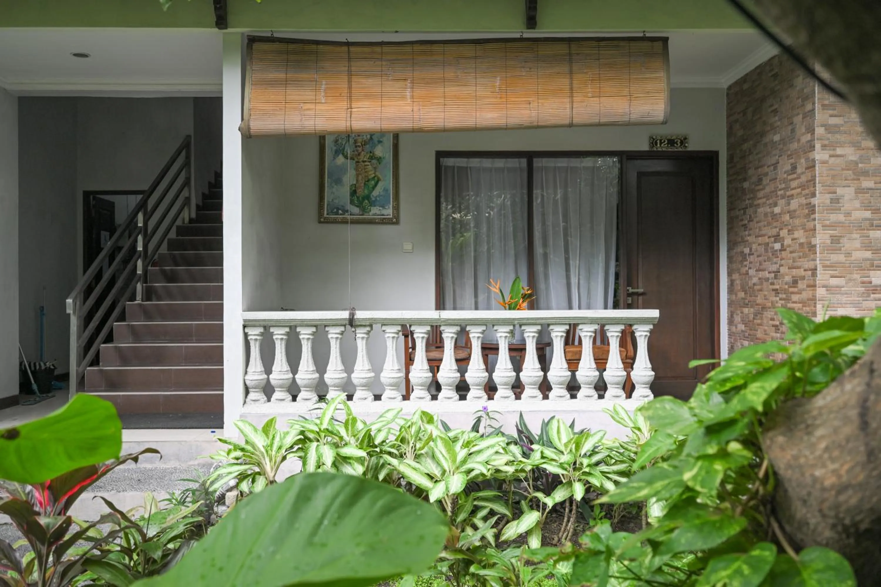 Garden view in The Taman Ayu
