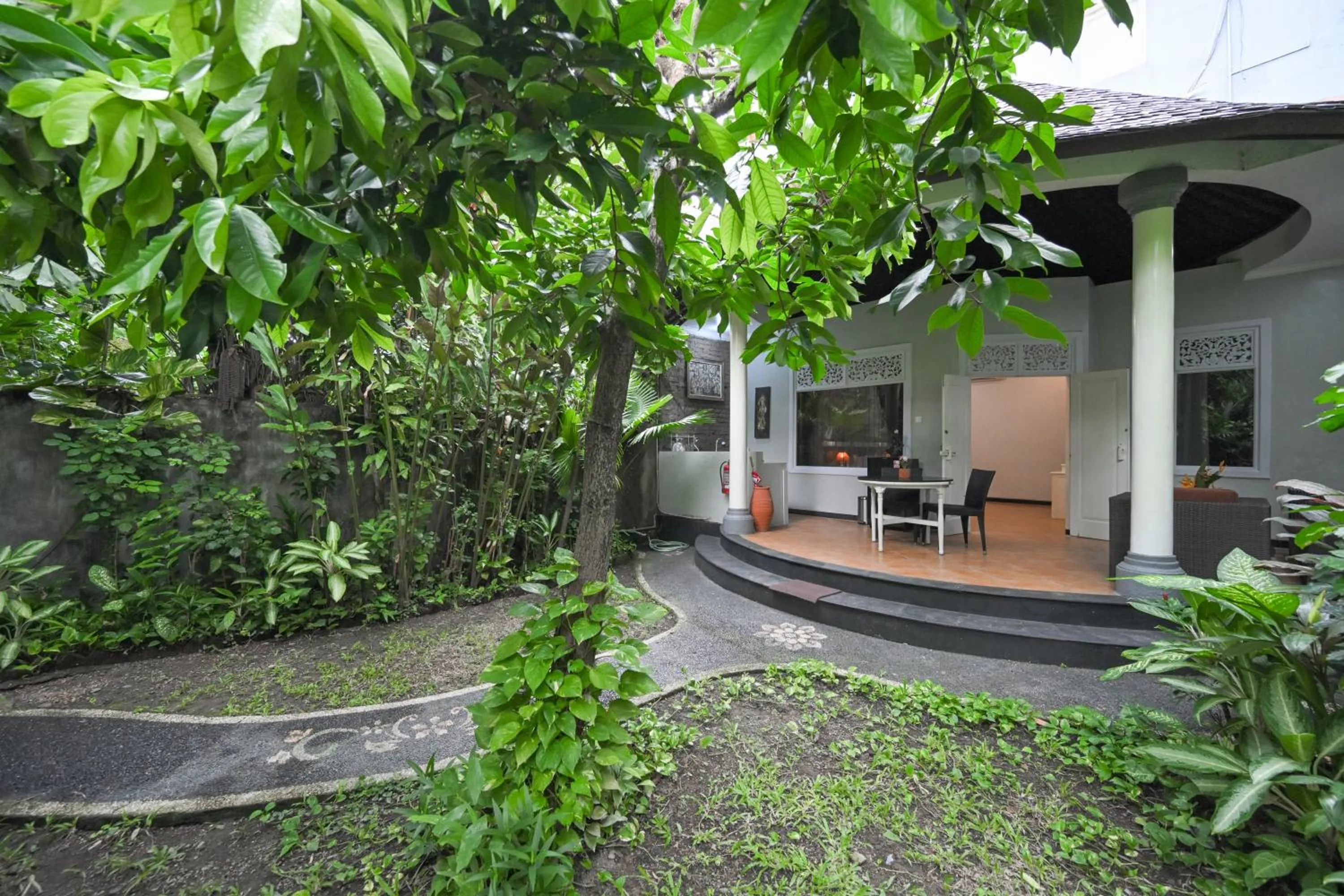 Garden view in The Taman Ayu