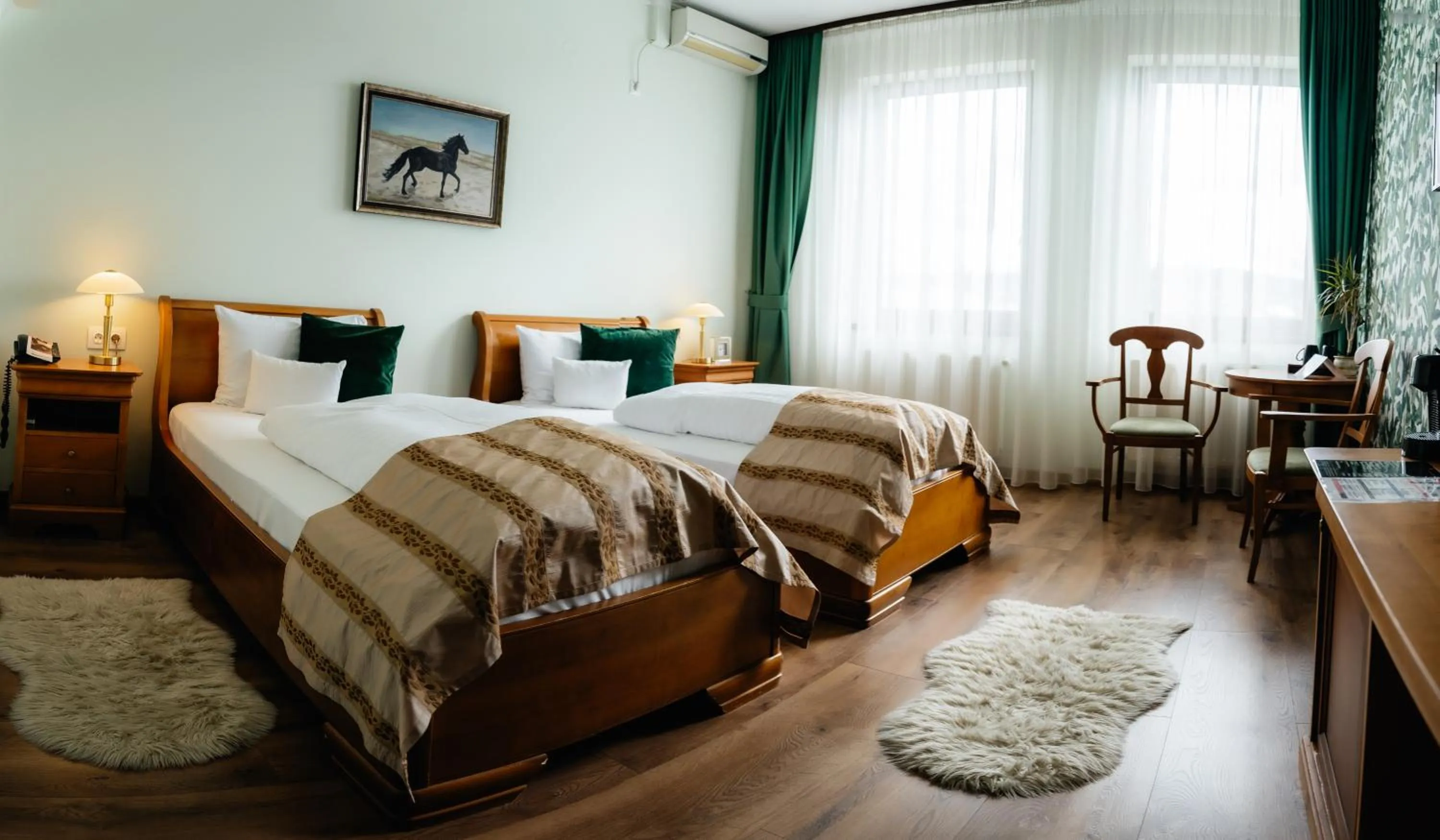 Bed in Septimia Hotels & Spa Resort