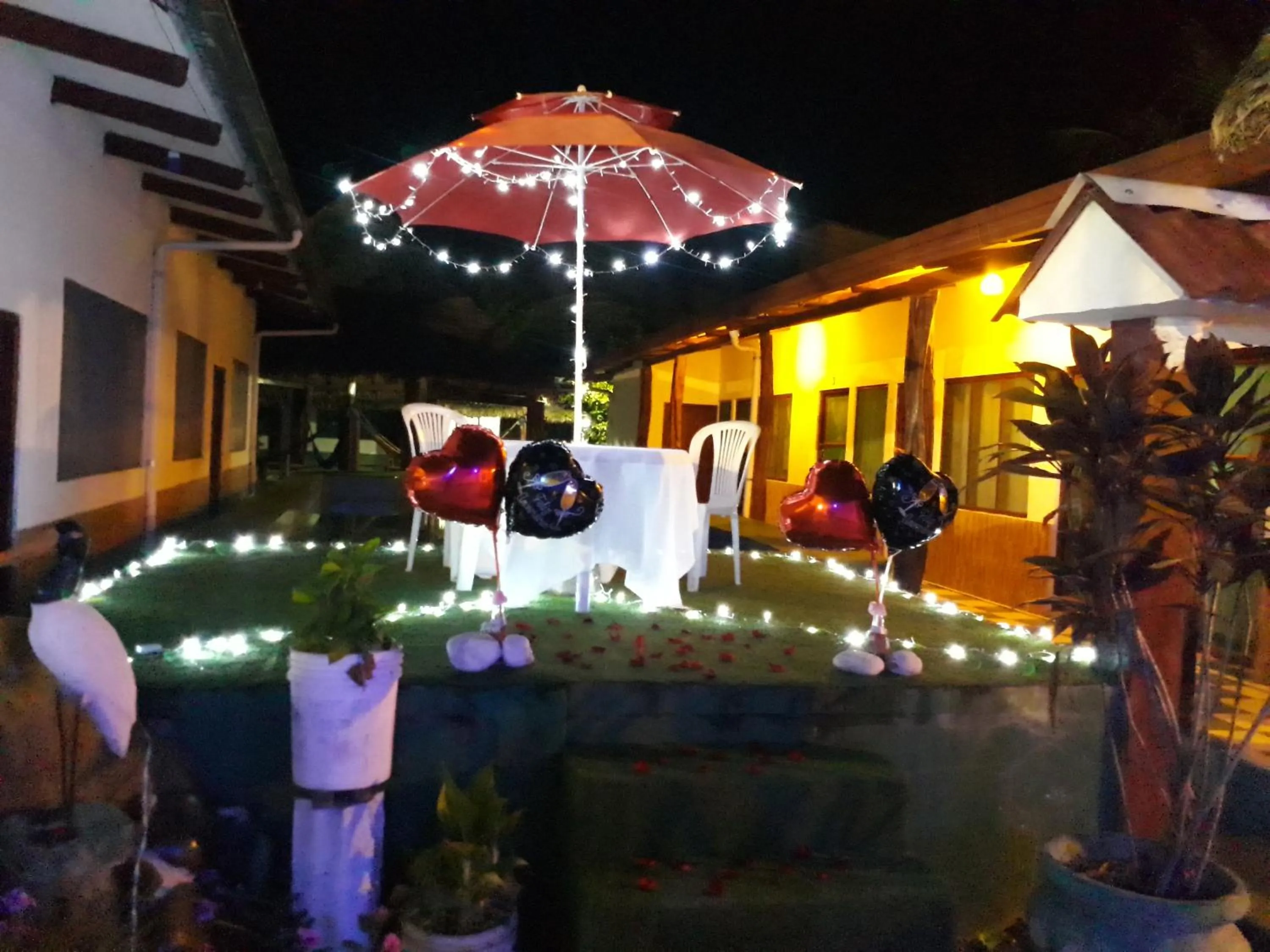 Night in El Curichal Hostel