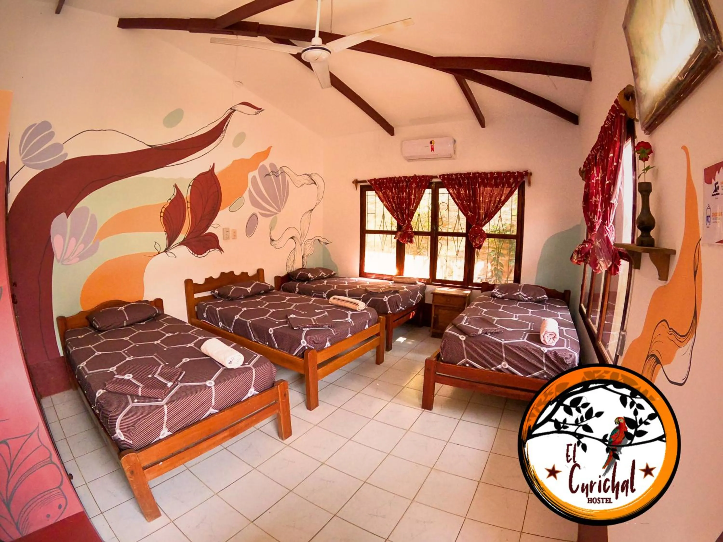 Bed in El Curichal Hostel