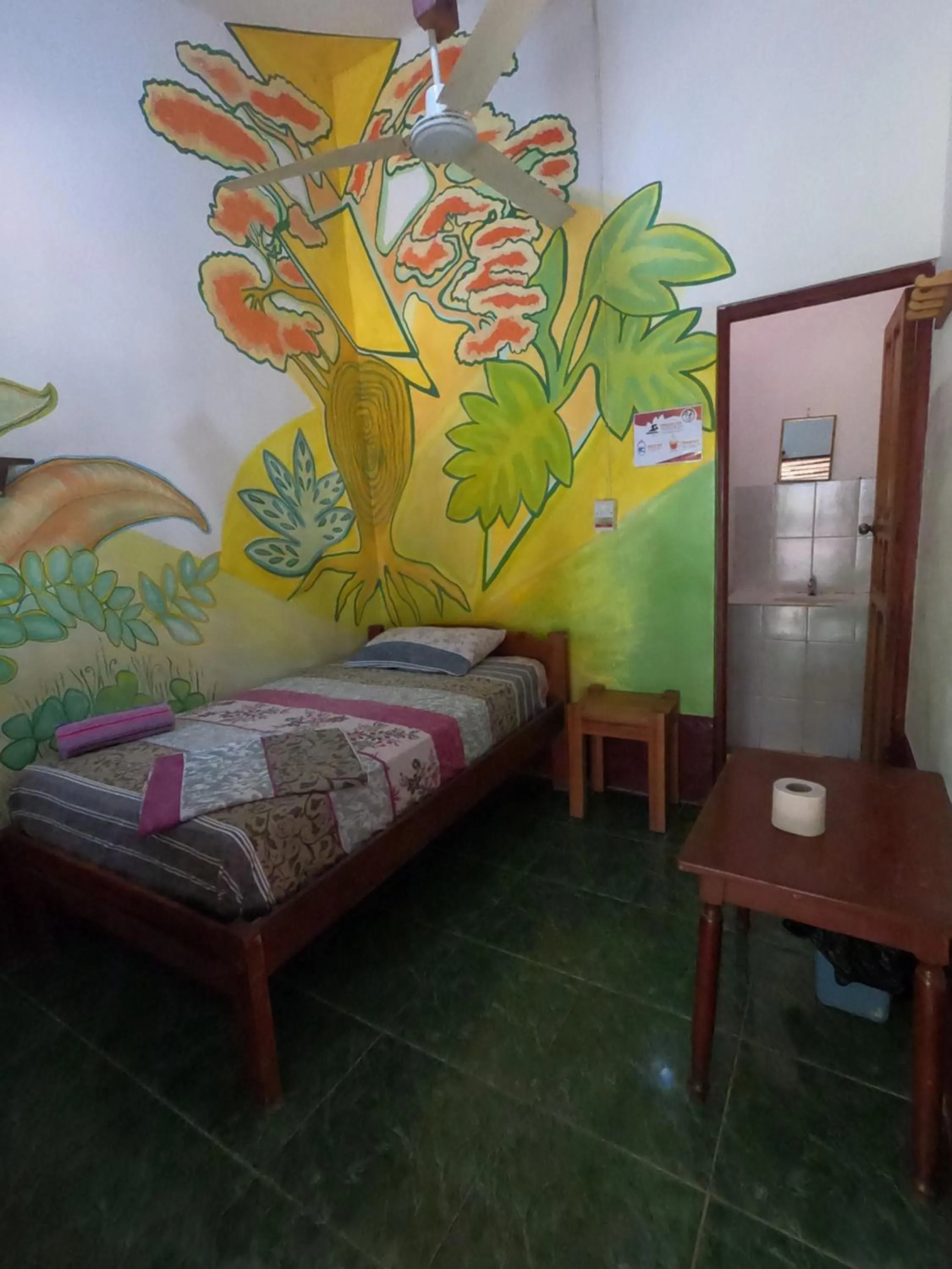Bed in El Curichal Hostel