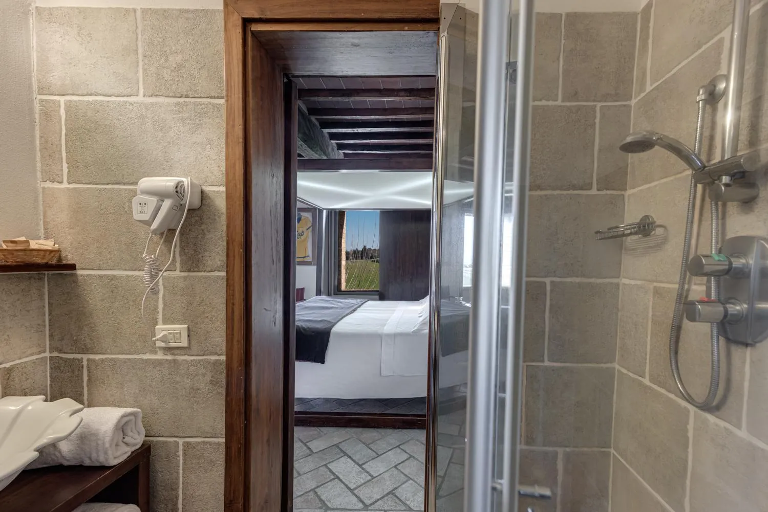 Bathroom in Bosco Della Spina