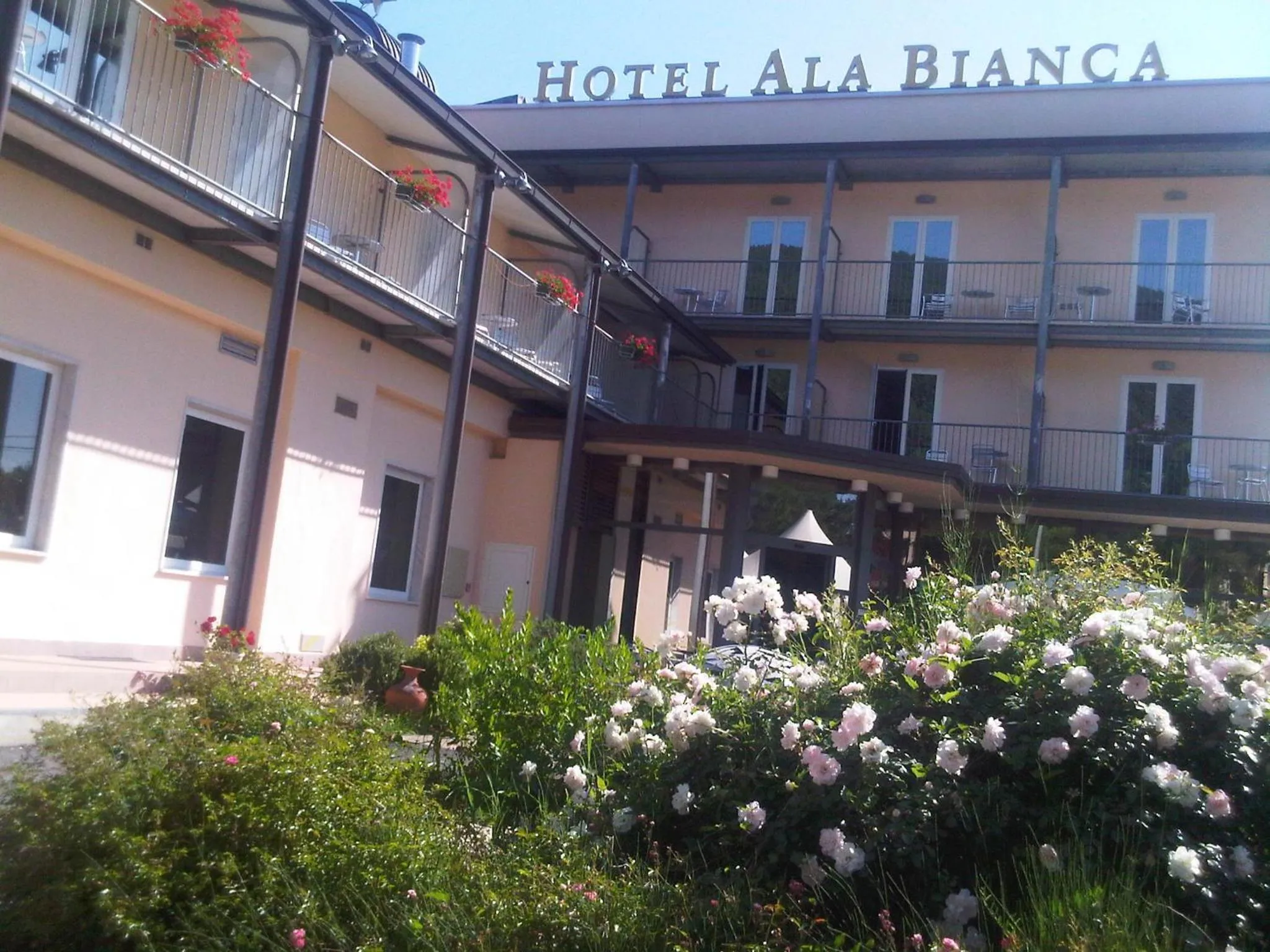 Facade/entrance in Hotel Ala Bianca