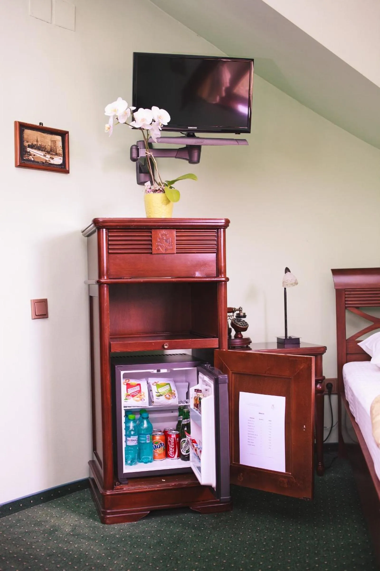 Food and drinks, Bed in Pension Brasovu Vechi